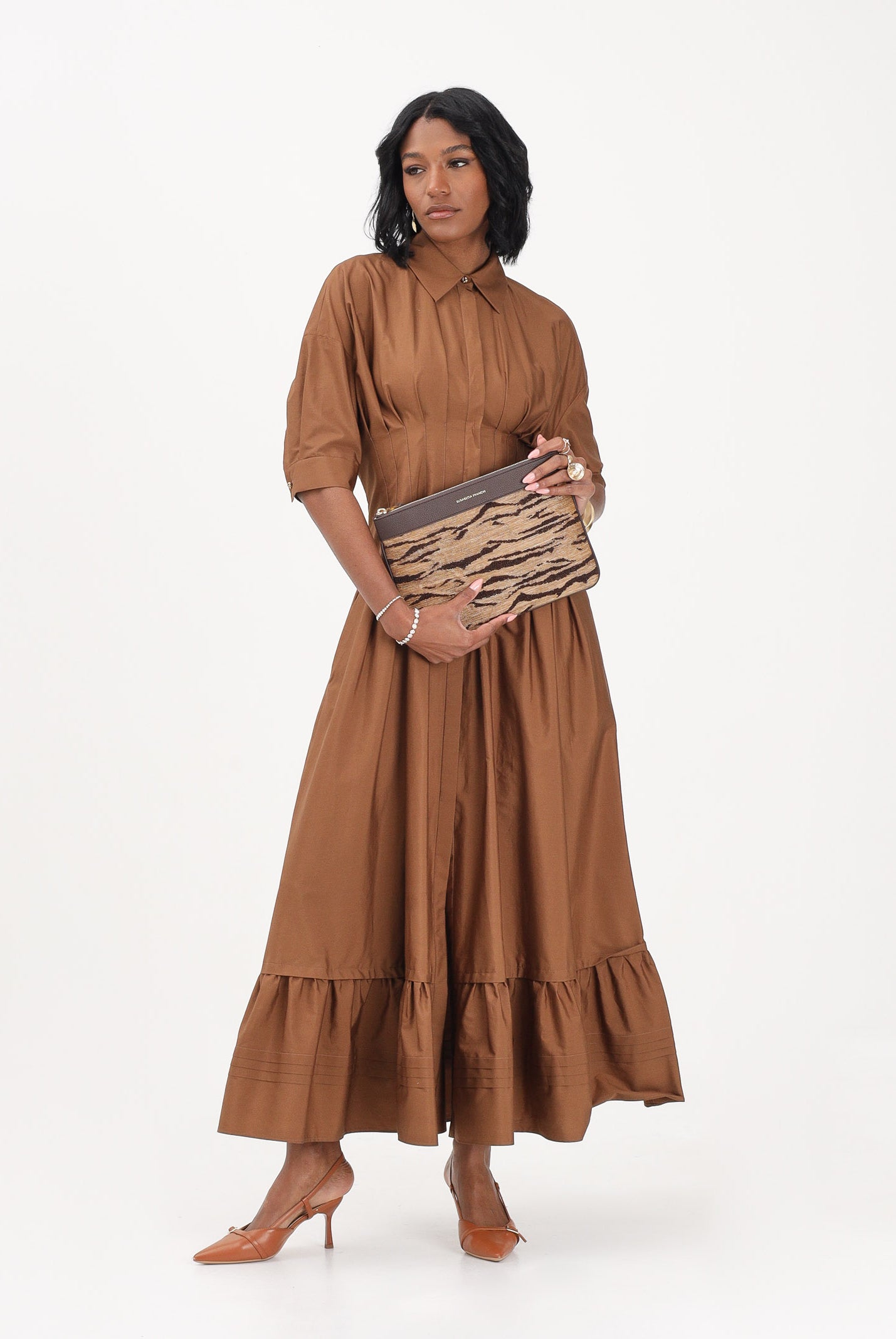 MAX MARA Abito midi CERA cammello da donna 2616221032600 070 MAX MARA