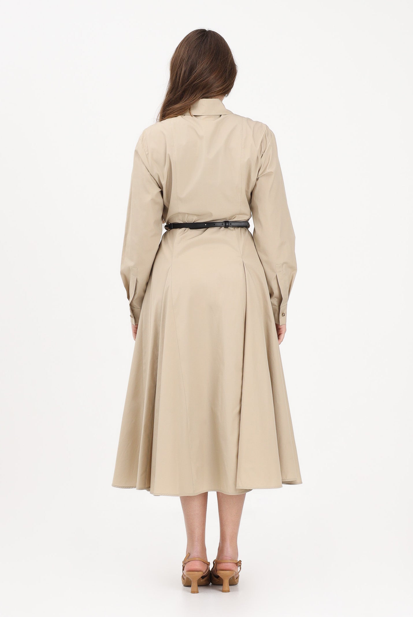 MAX MARA Abito midi MSTAFFETTO beige da donna 2616221062600 068 MAX MARA