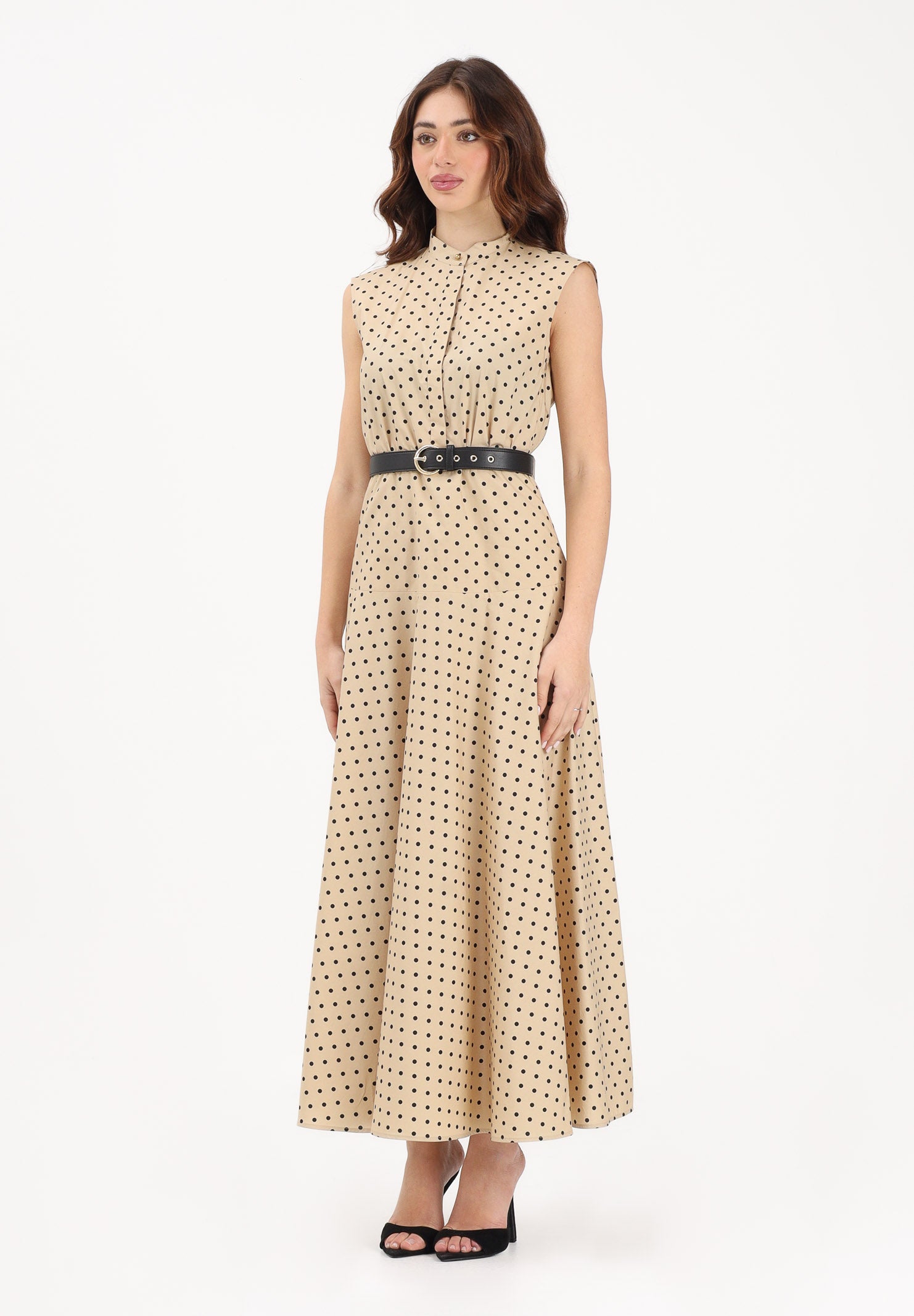 MAX MARA Abito midi MSTWEST beige da donna 2616221142600 003 MAX MARA