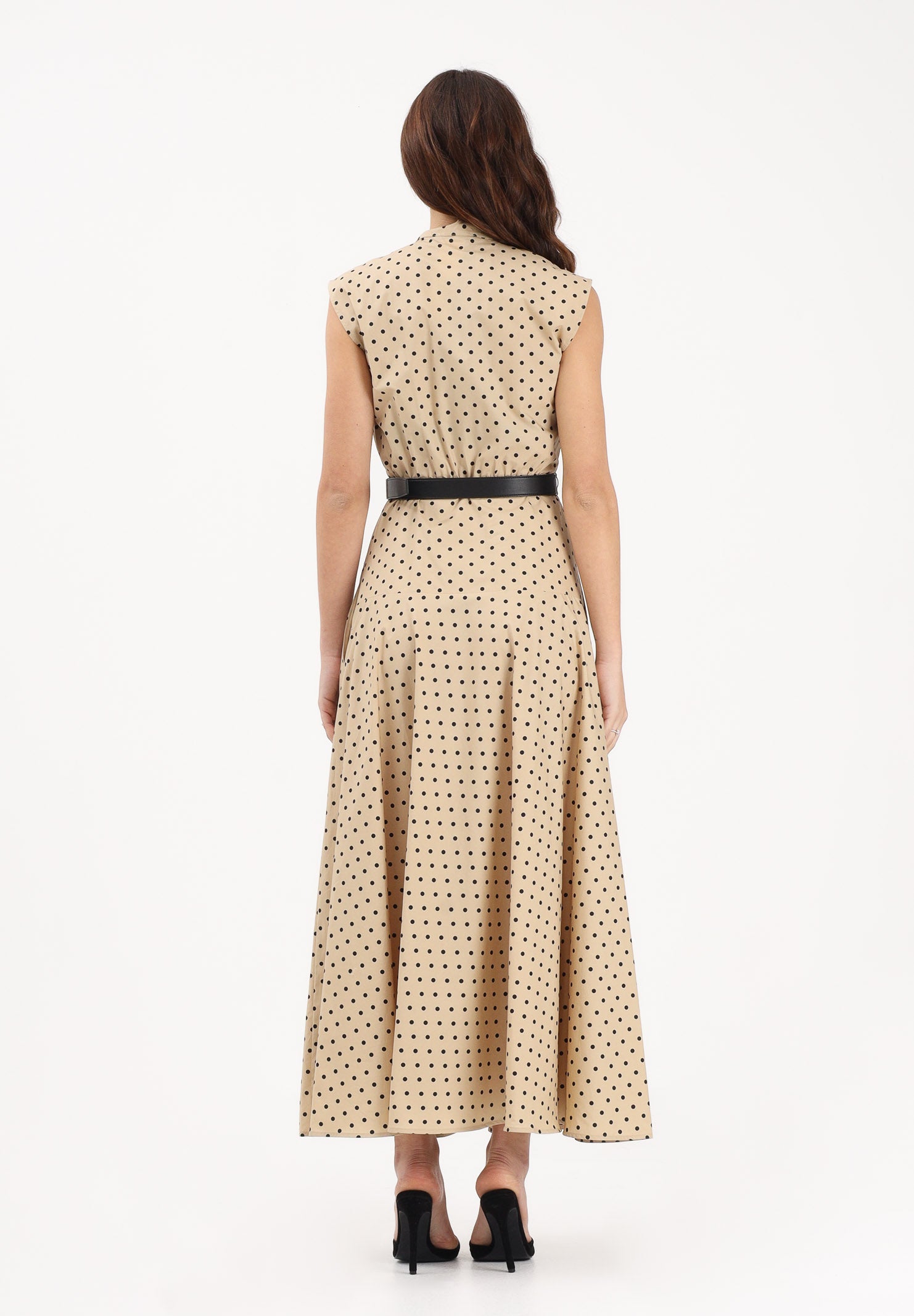 MAX MARA Abito midi MSTWEST beige da donna 2616221142600 003 MAX MARA