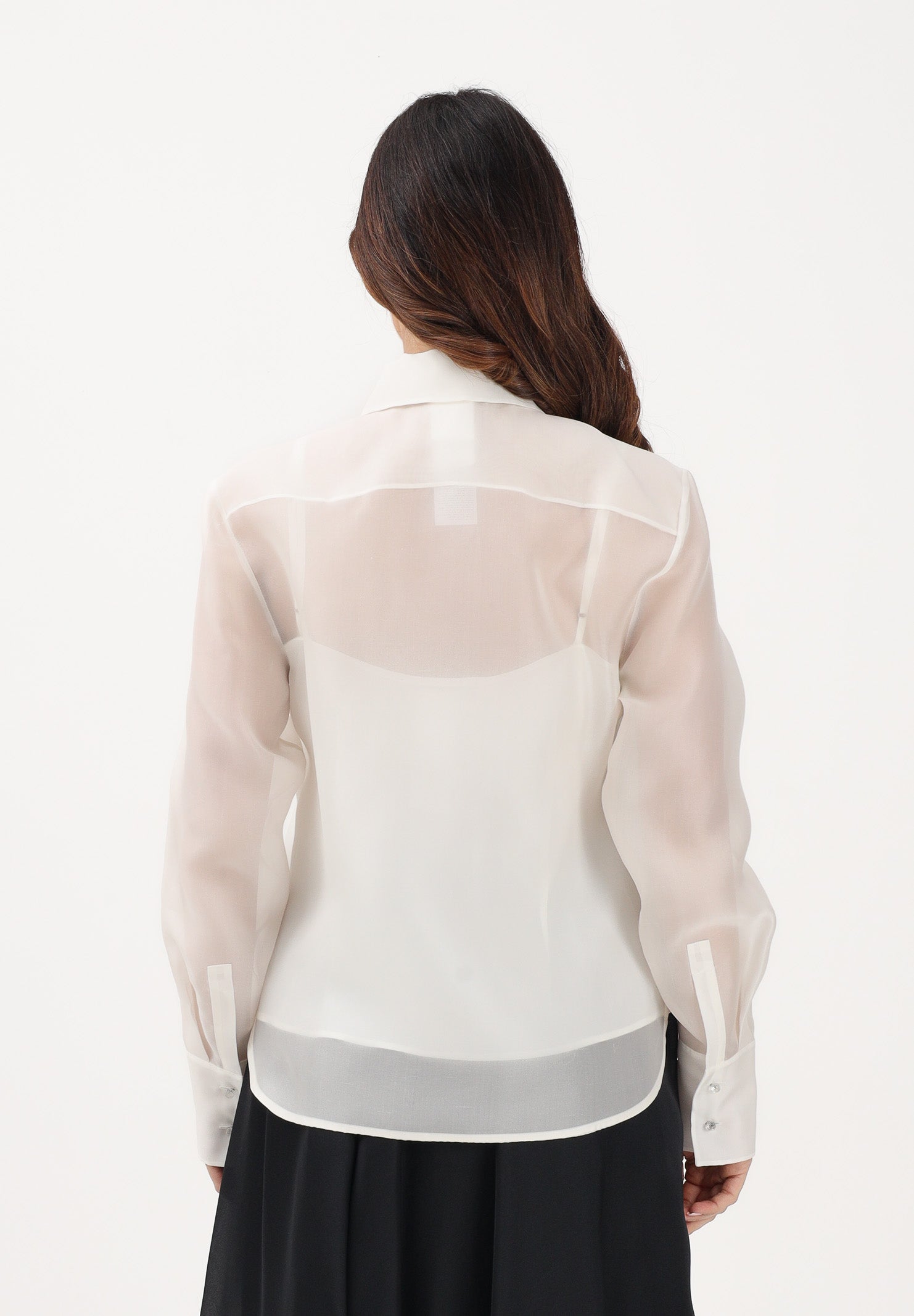 MAX MARA Camicia MSEAGI bianca da donna 2616261013600 007 MAX MARA