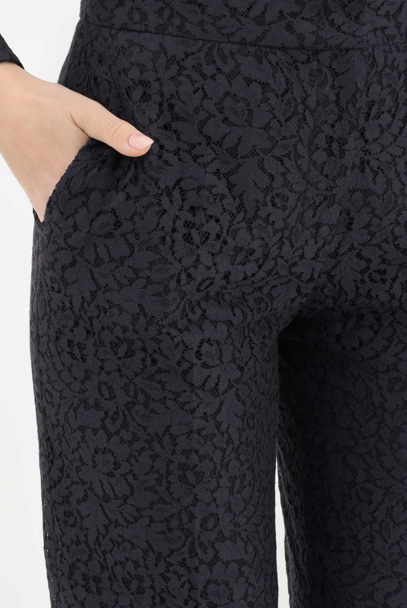 MAX MARA Pantalone elegante MSTCORONA blu da donna realizzato in pizzo floreale 2616131021600 002 MAX MARA