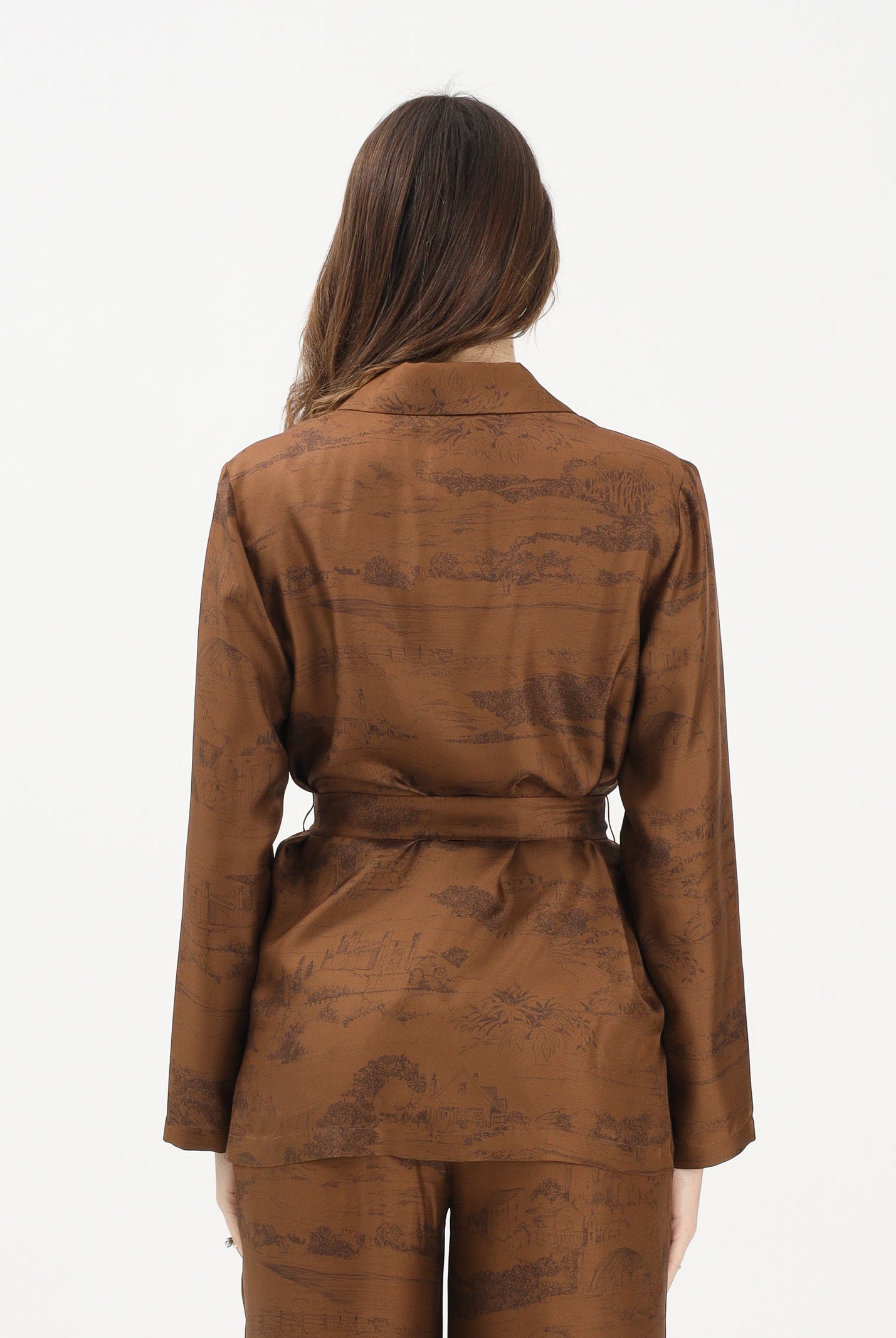 MAX MARA Camicia a manica lunga MSTABITURO marrone da donna 2616191031600 004 MAX MARA