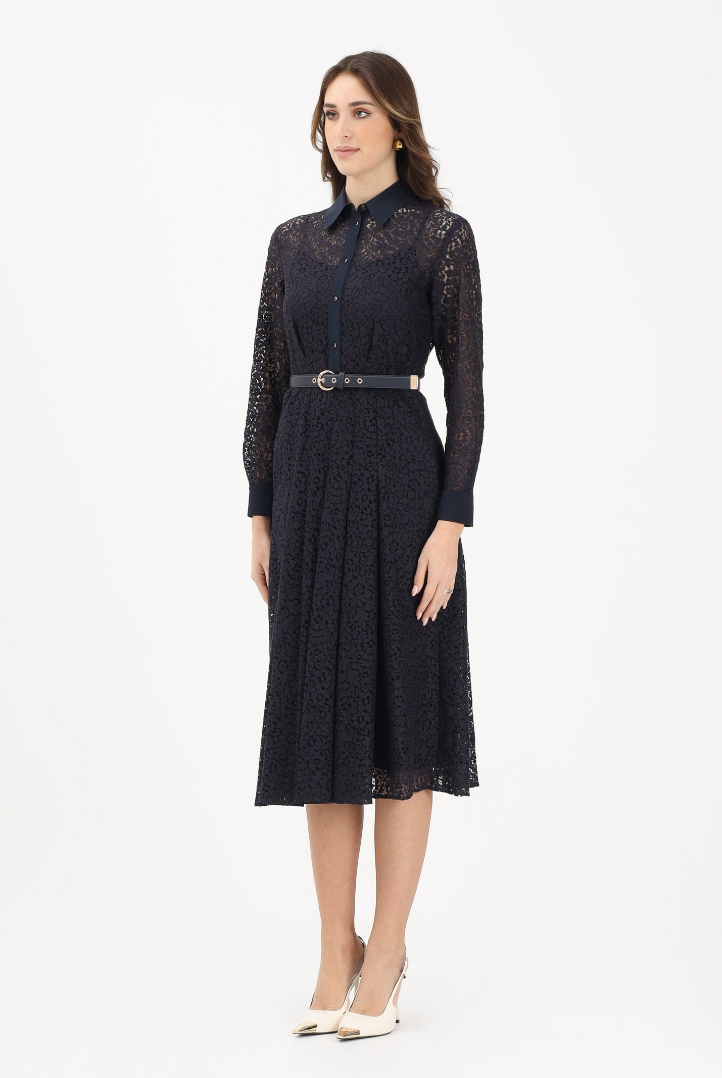 MAX MARA Abito midi MSTRICORDO blu da donna 2616231021600 002 MAX MARA