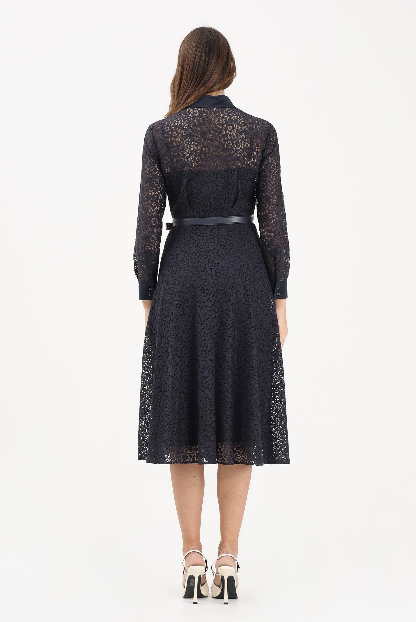 MAX MARA Abito midi MSTRICORDO blu da donna 2616231021600 002 MAX MARA