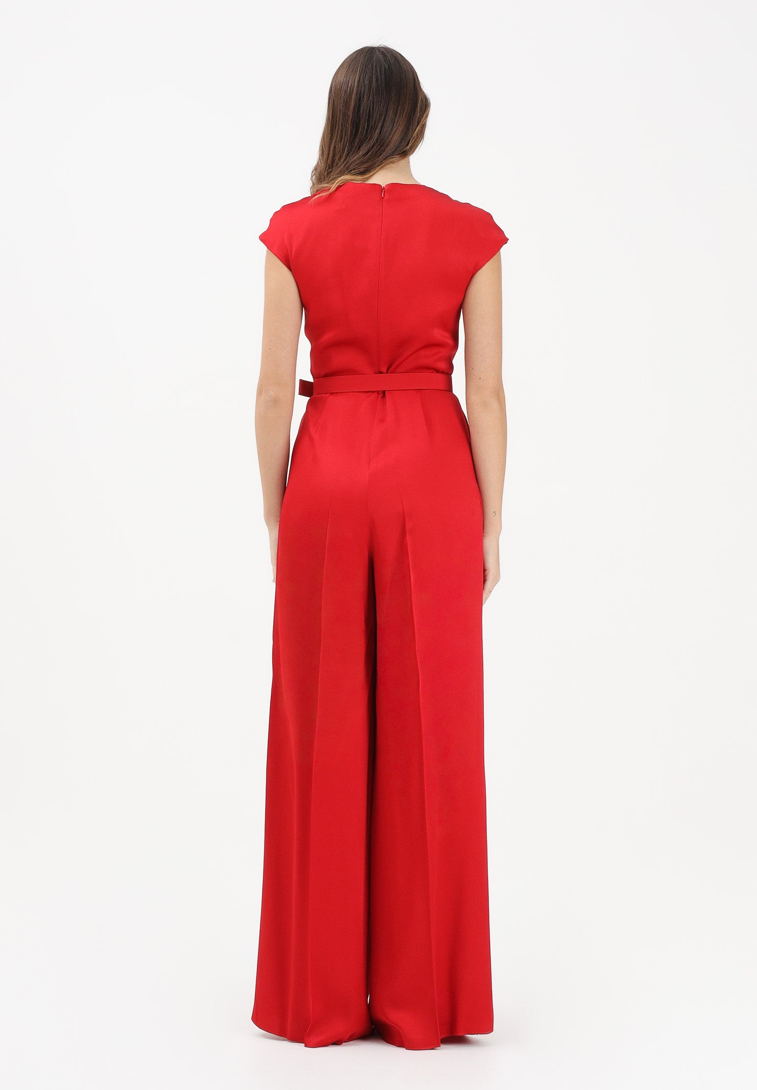 MAX MARA Tuta elegante MSEVESPA rossa da donna 2616241013600 055 MAX MARA