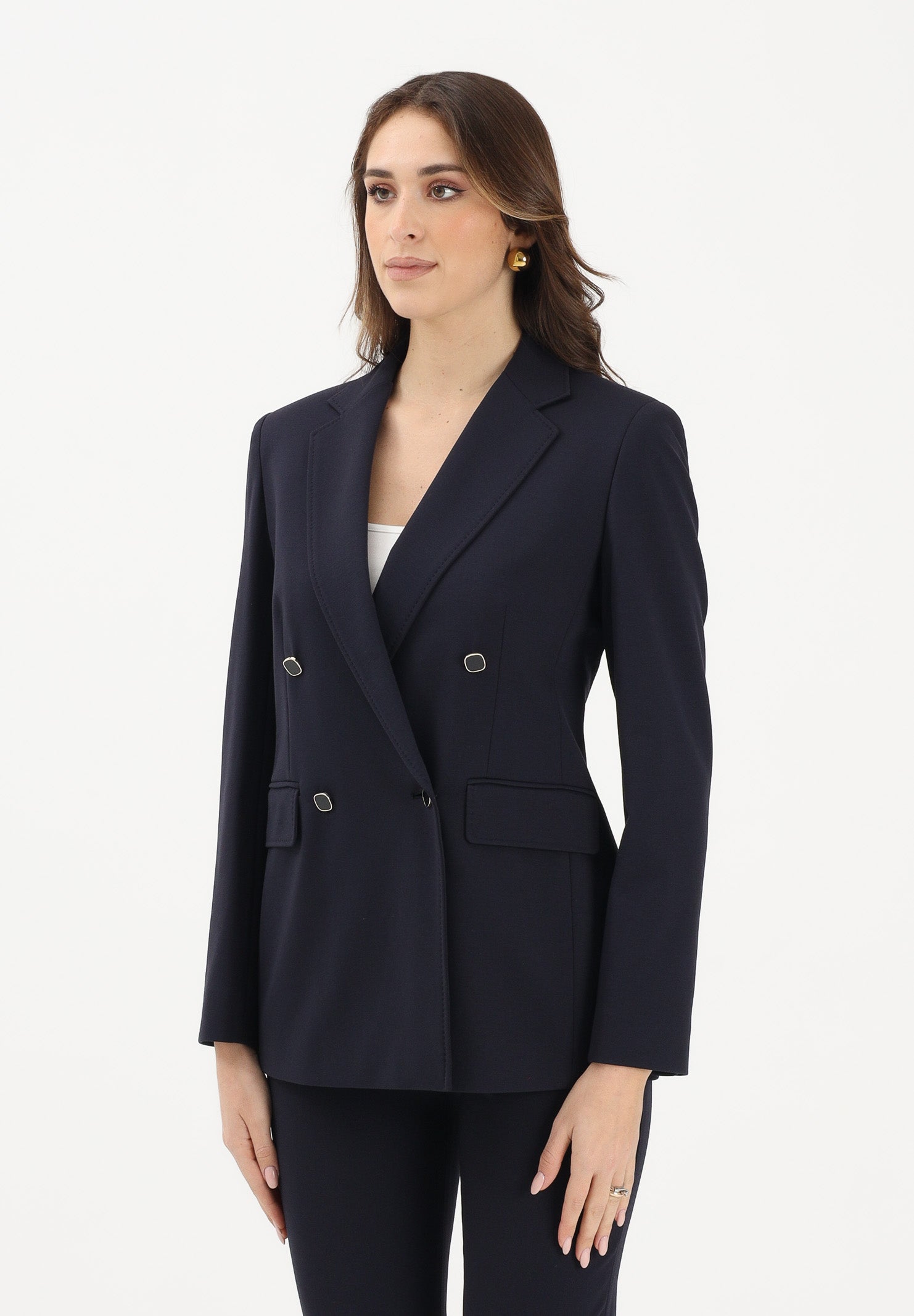 MAX MARA Giacca doppiopetto MSTRIVIERA blu da donna 2616911011600 002 MAX MARA