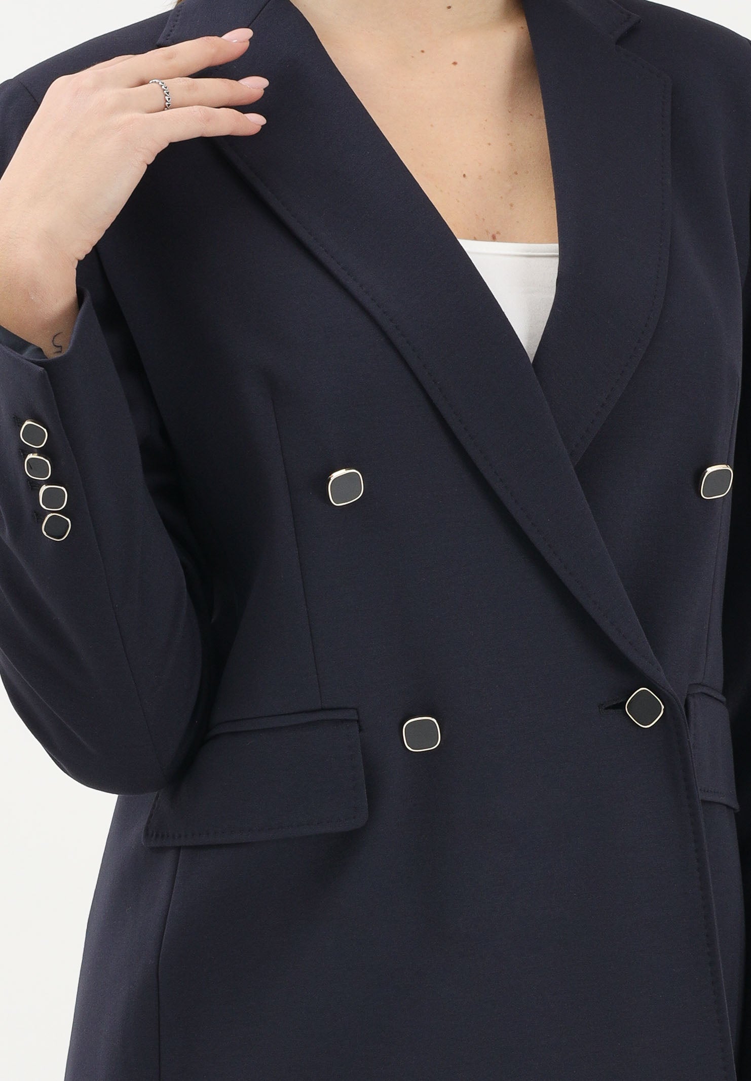 MAX MARA Giacca doppiopetto MSTRIVIERA blu da donna 2616911011600 002 MAX MARA