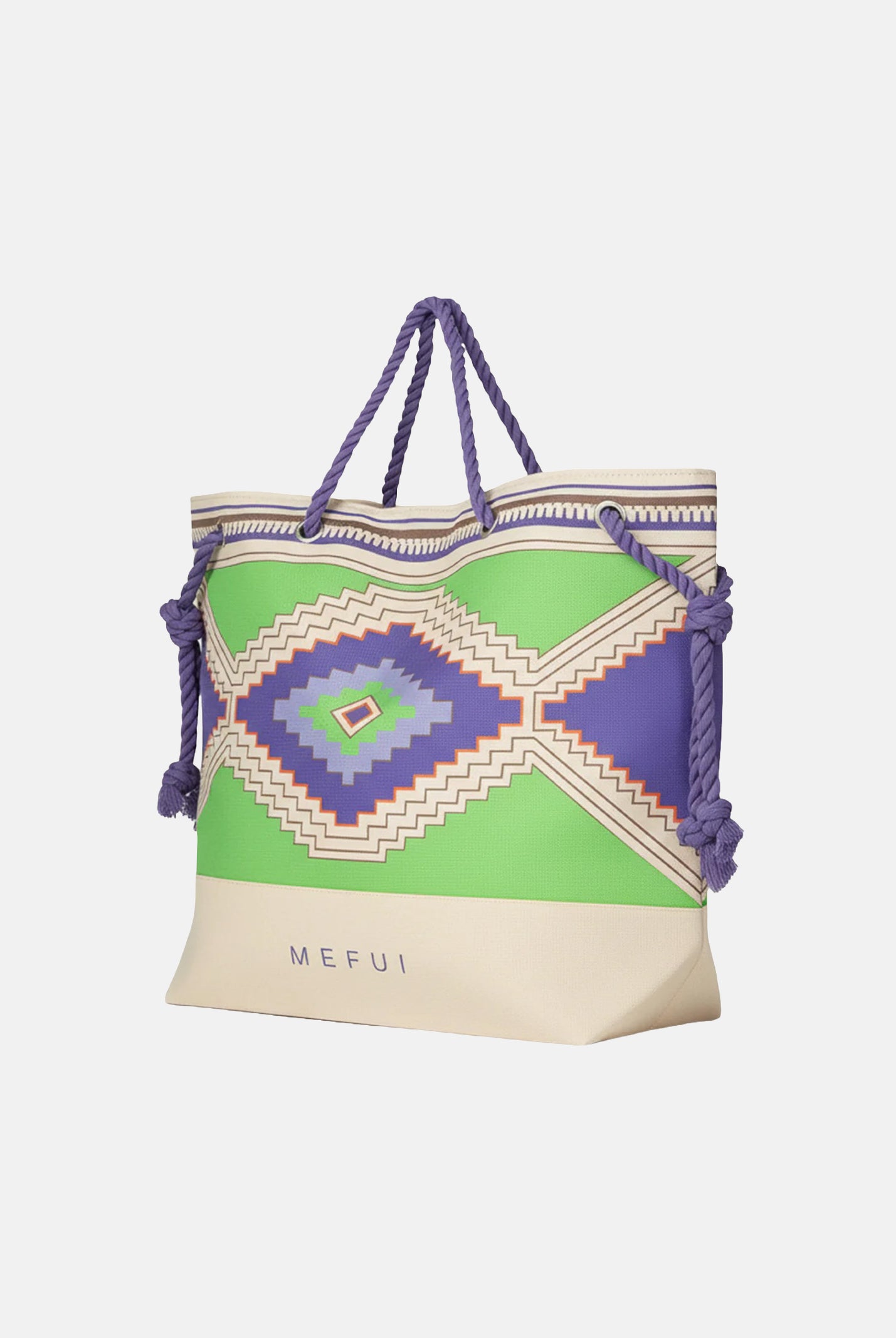 ME FUI Borsa mare multicolore da donna con stampa etnica MA26-SW0001X40 . ME FUI