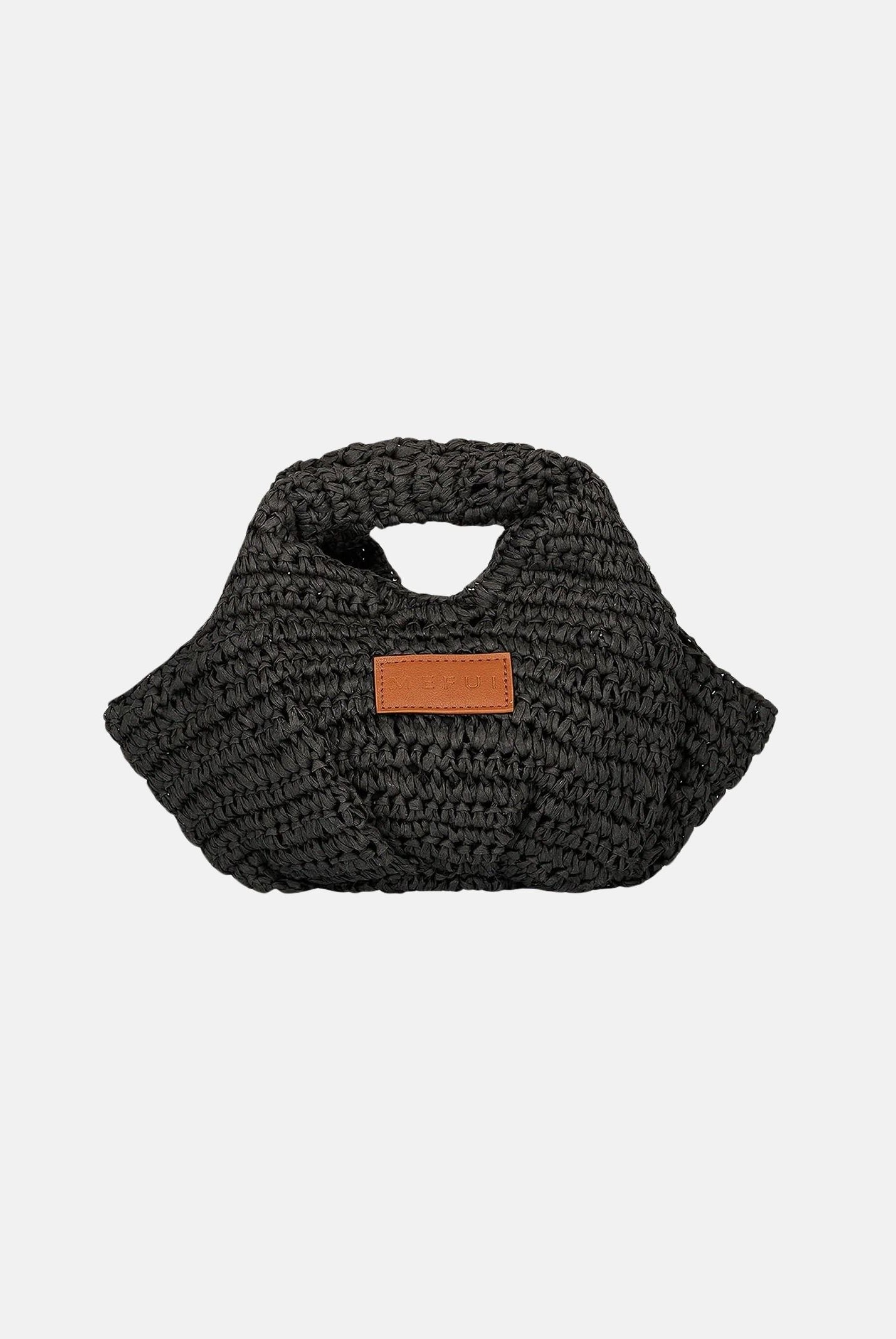 ME FUI Borsa a mano nera da donna MA26-SW0065BK . ME FUI
