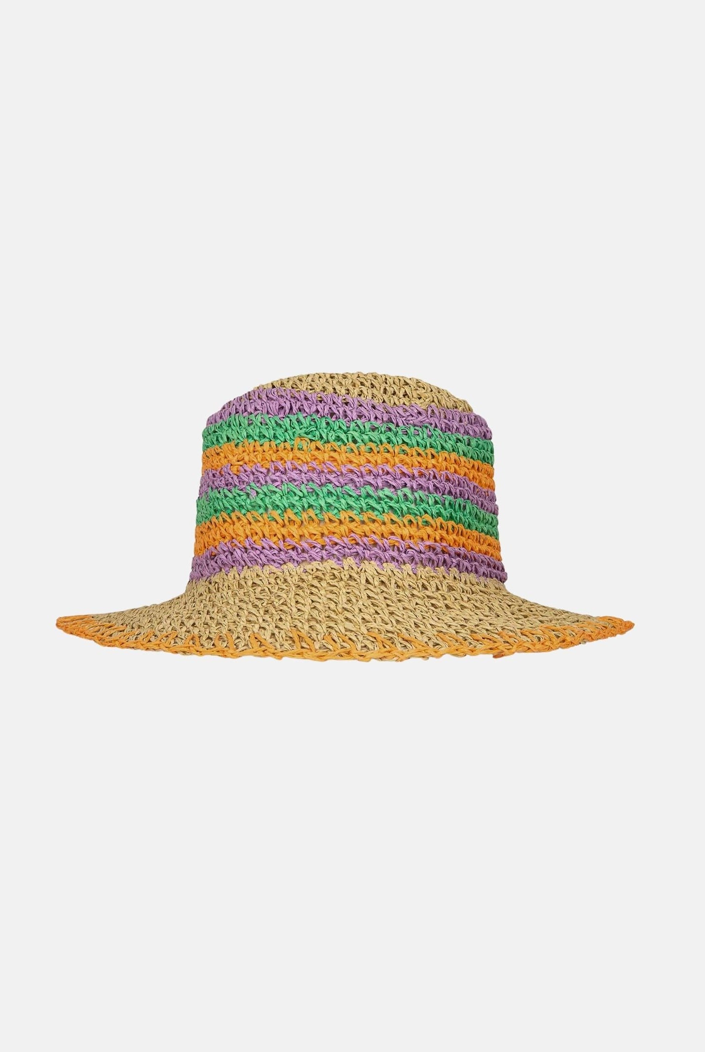 ME FUI Cappello in paglia multicolore da donna MA26-SW0210BG . ME FUI
