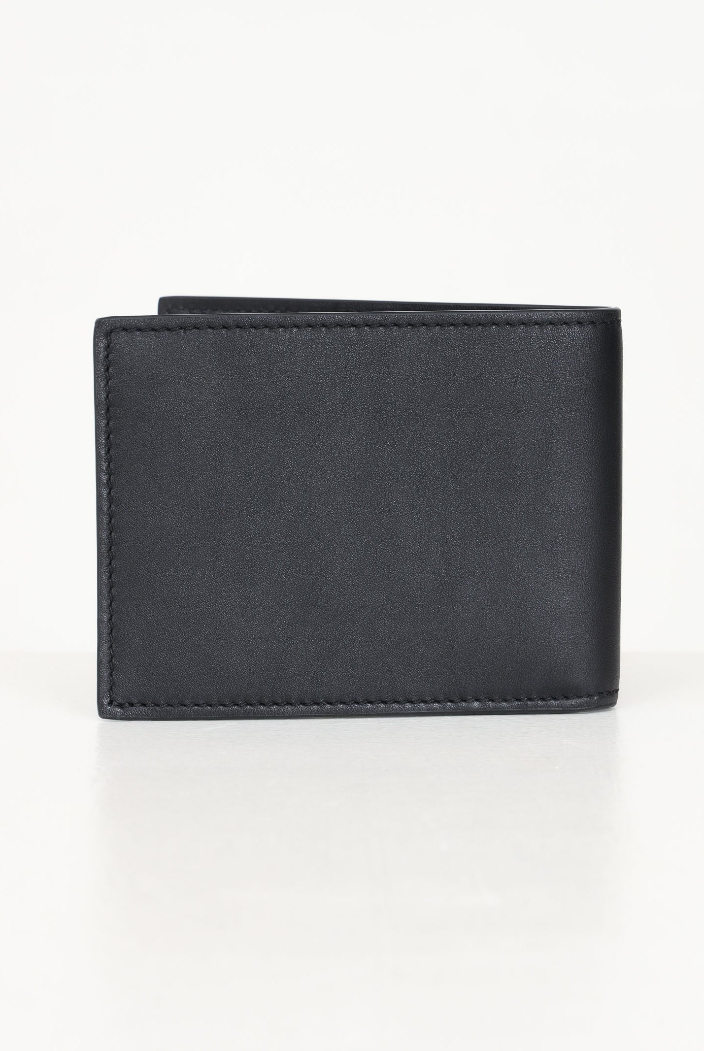 MOSCHINO Portafogli nero da uomo con logo 242Z281318001 3555 MOSCHINO