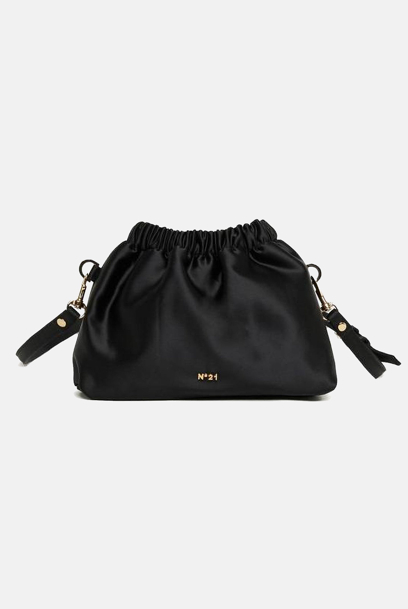 N21 Borsa a tracolla nera da donna con logo N2108YN0506 0N900 N21