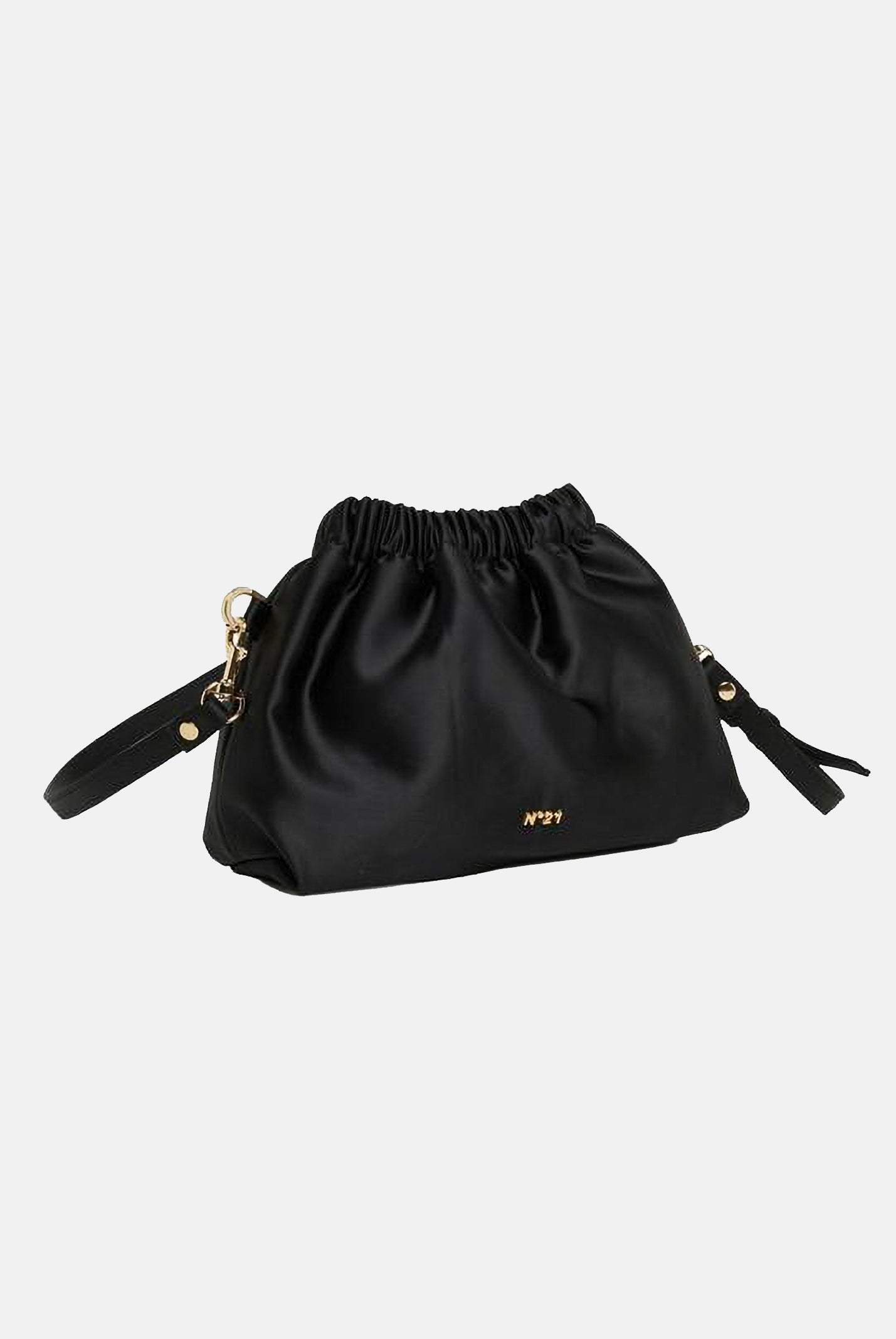 N21 Borsa a tracolla nera da donna con logo N2108YN0506 0N900 N21