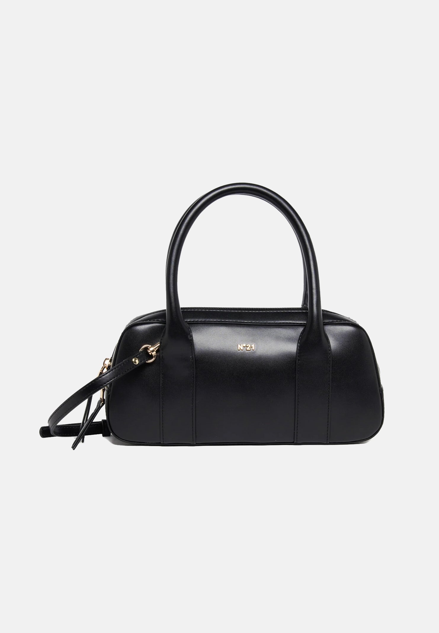 N21 Borsa a spalla nera da donna con forma strutturata N210D1N0246 0N900 N21