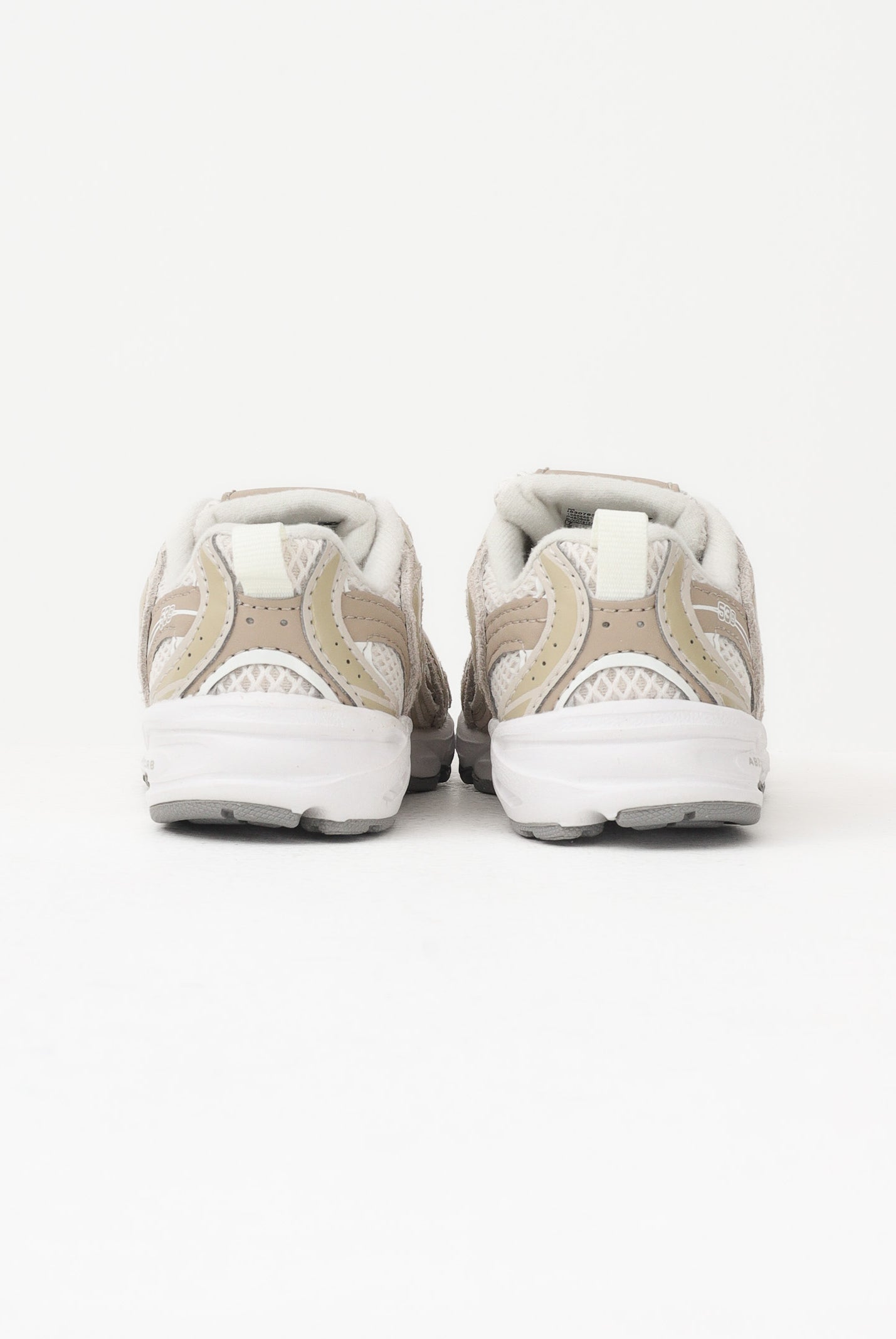 NEW BALANCE Sneakers 530 Bungee Lace panna e beige da neonato I530783 . NEW BALANCE