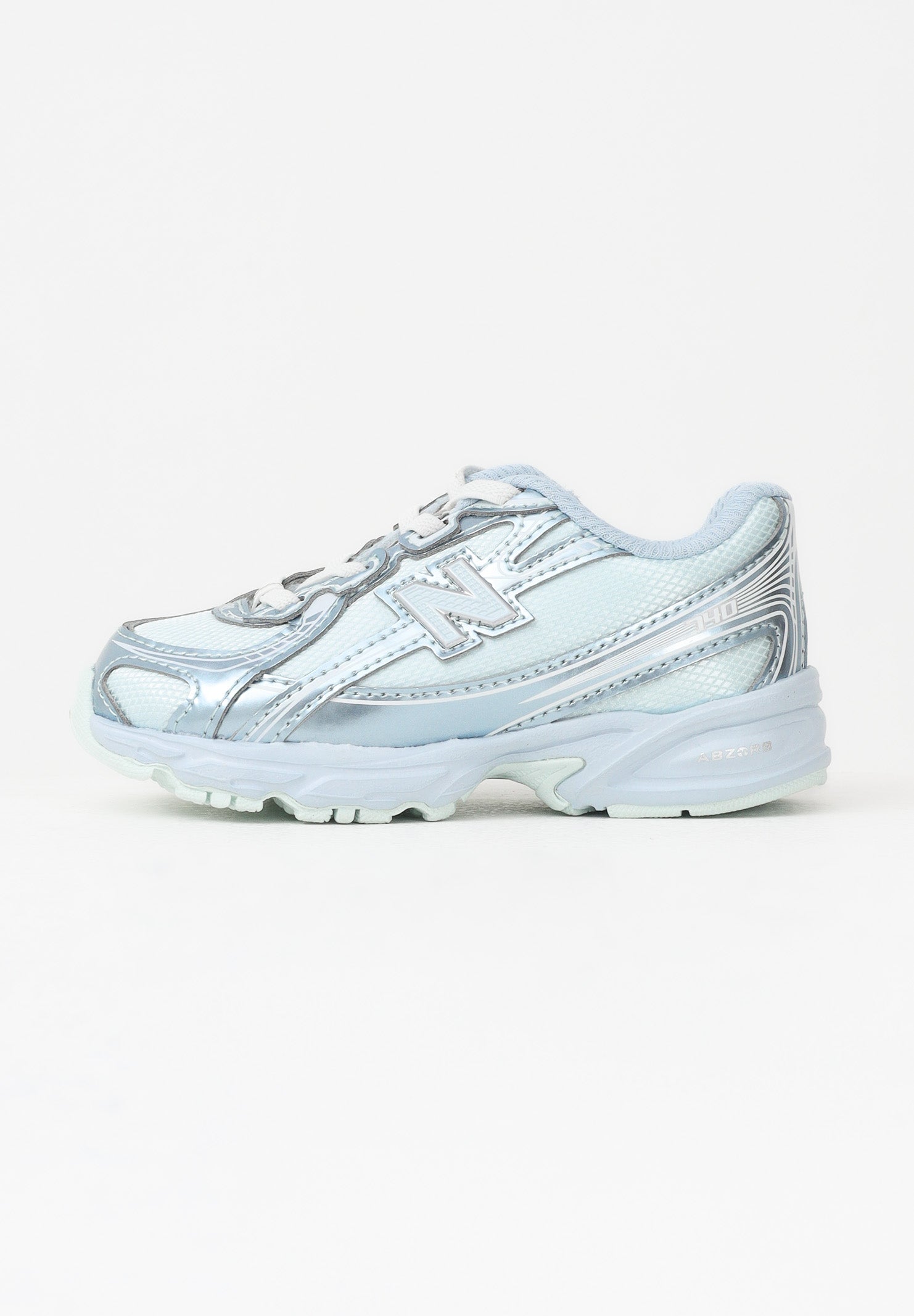 NEW BALANCE Sneakers 740 Bungee Lace azzurre da neonato I7409R4 . NEW BALANCE