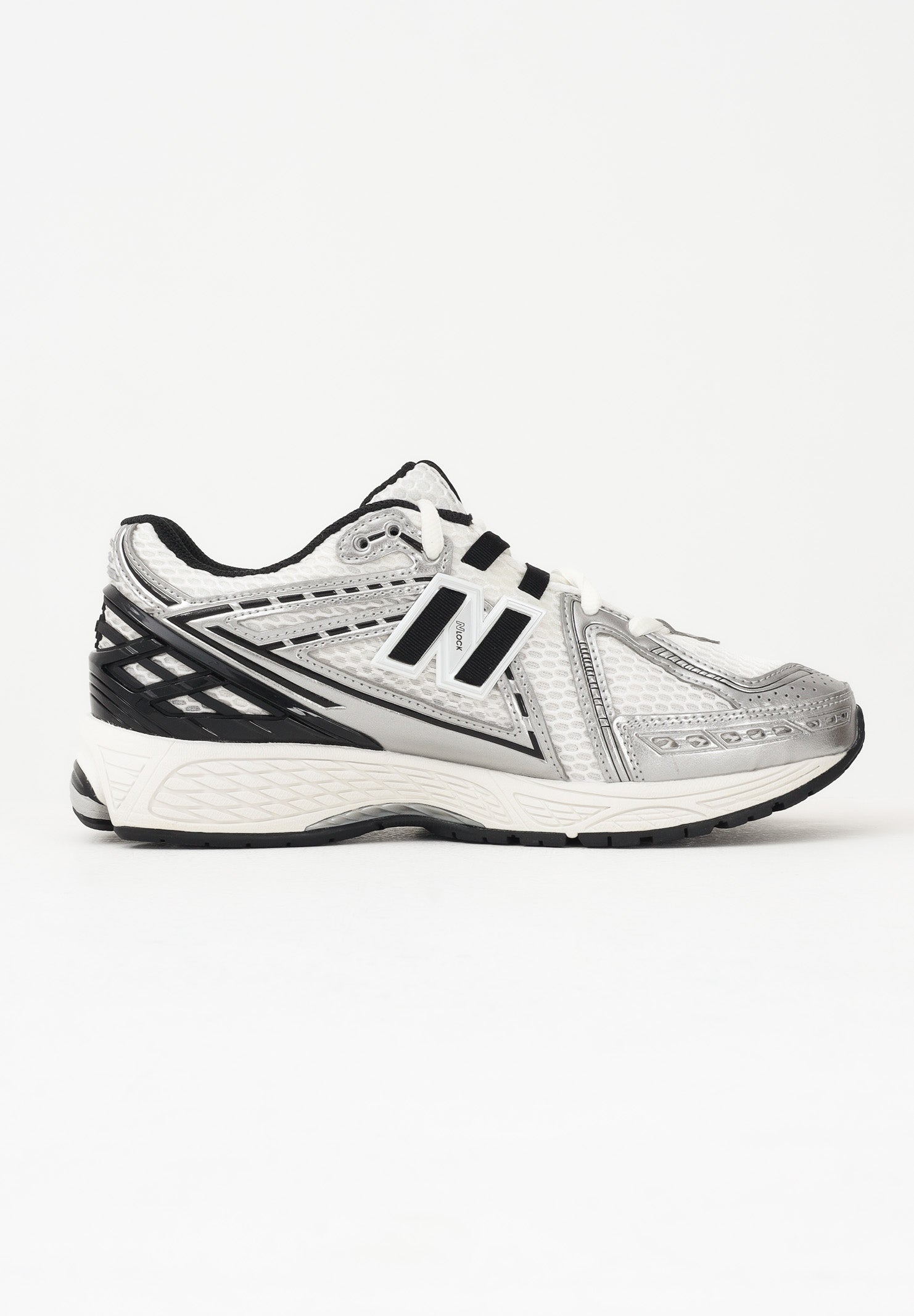 NEW BALANCE Sneakers 1906 bianche, argento e nere da uomo M1906RER . NEW BALANCE