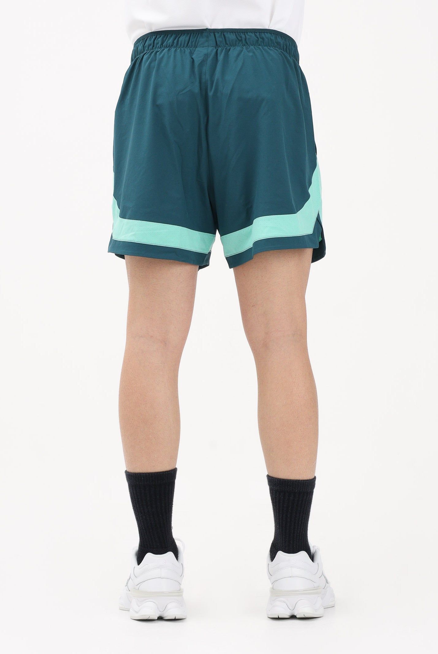 NEW BALANCE Shorts sportivo TOURNAMENT NOVELTY verde da uomo MB6120HXAAV . NEW BALANCE