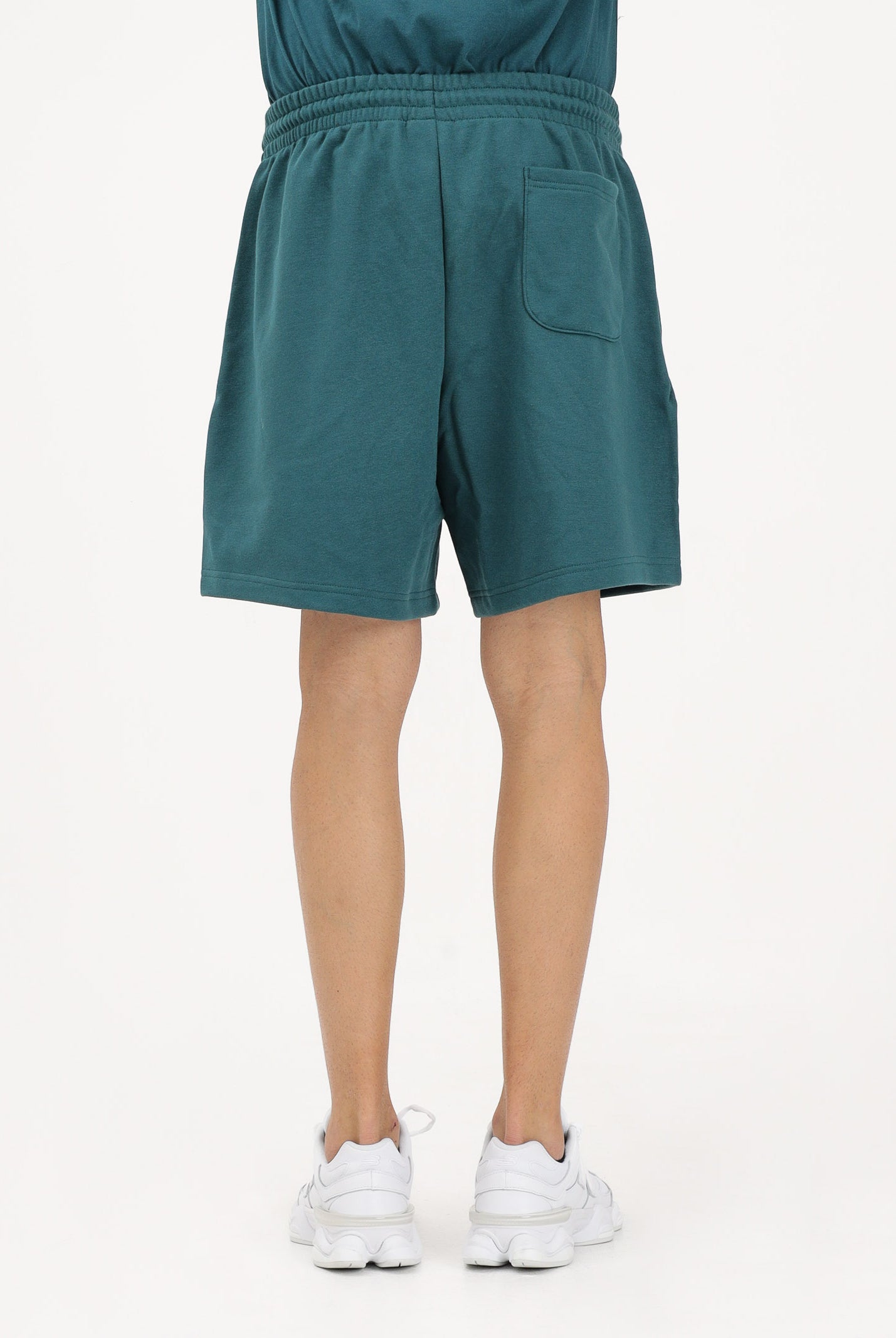NEW BALANCE Shorts sportivo ESSENTIALS petrolio per uomo e donna MS41520AAV . NEW BALANCE