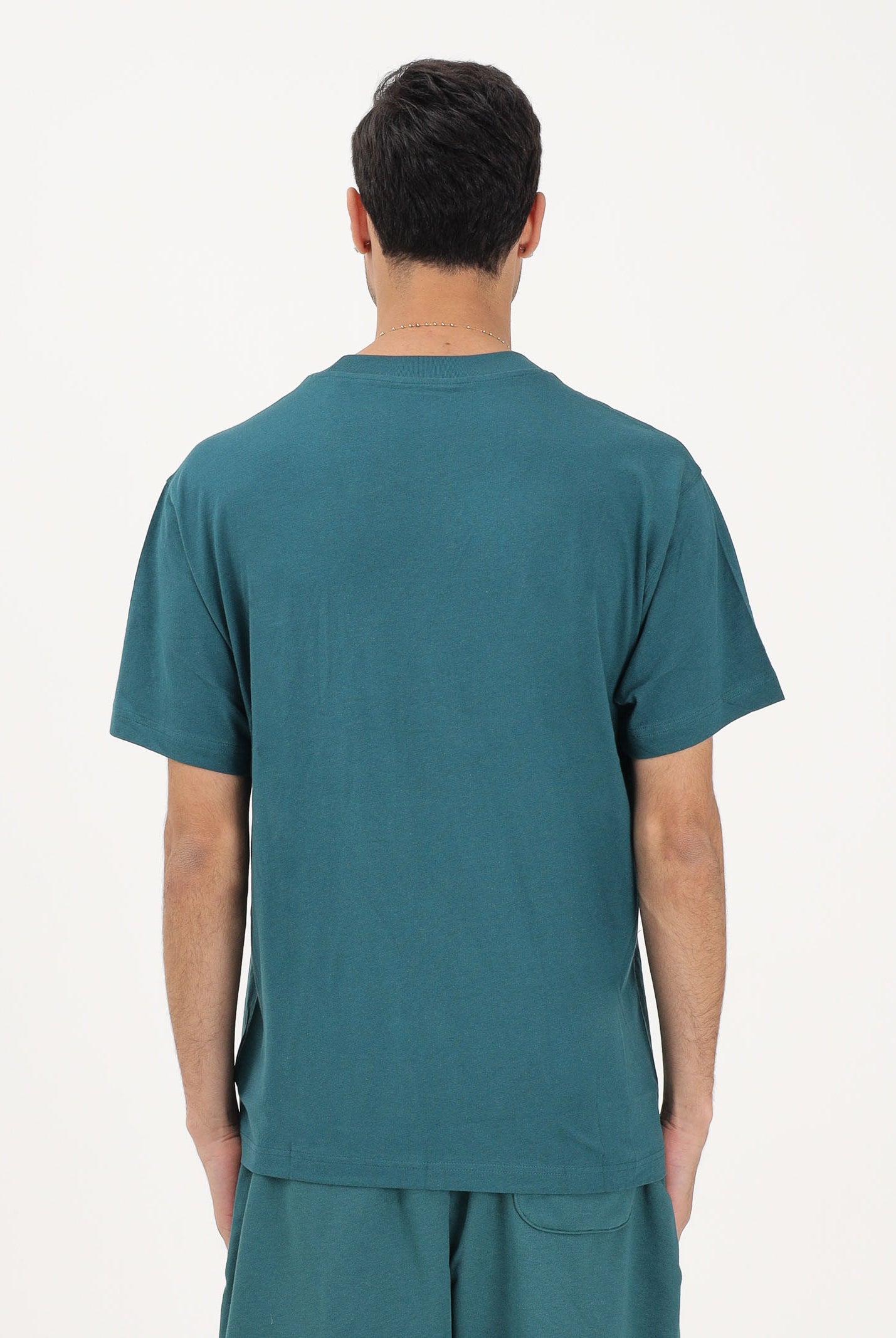 NEW BALANCE T-shirt a manica corta Sport Essentials petrolio per uomo e donna MT41509AAV . NEW BALANCE