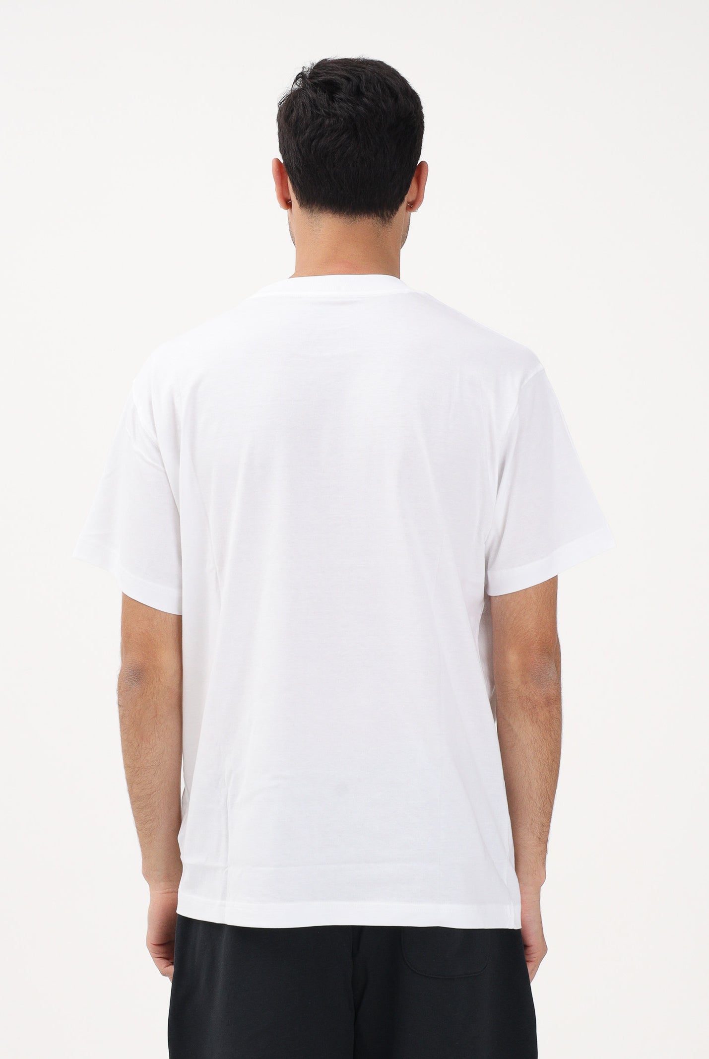 NEW BALANCE T-shirt a manica corta Sport Essentials bianca per uomo e donna MT41509WT . NEW BALANCE
