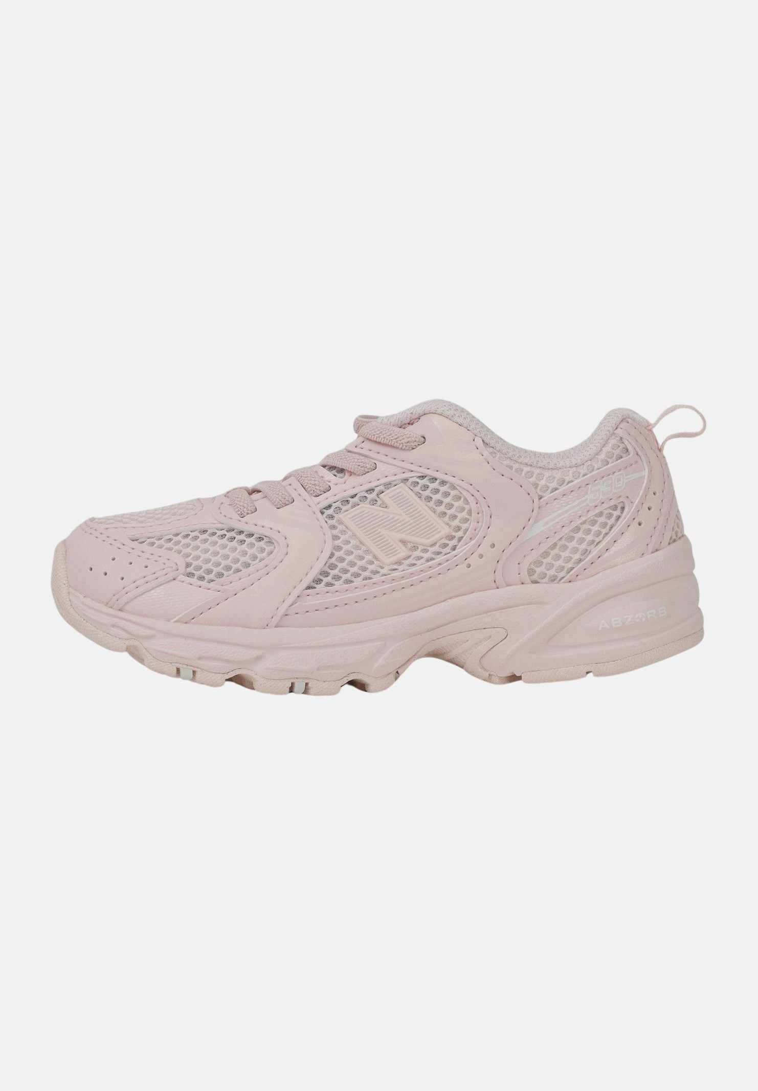 NEW BALANCE Sneakers 530 Bungee Lace rosa da bambina PZ530AK . NEW BALANCE