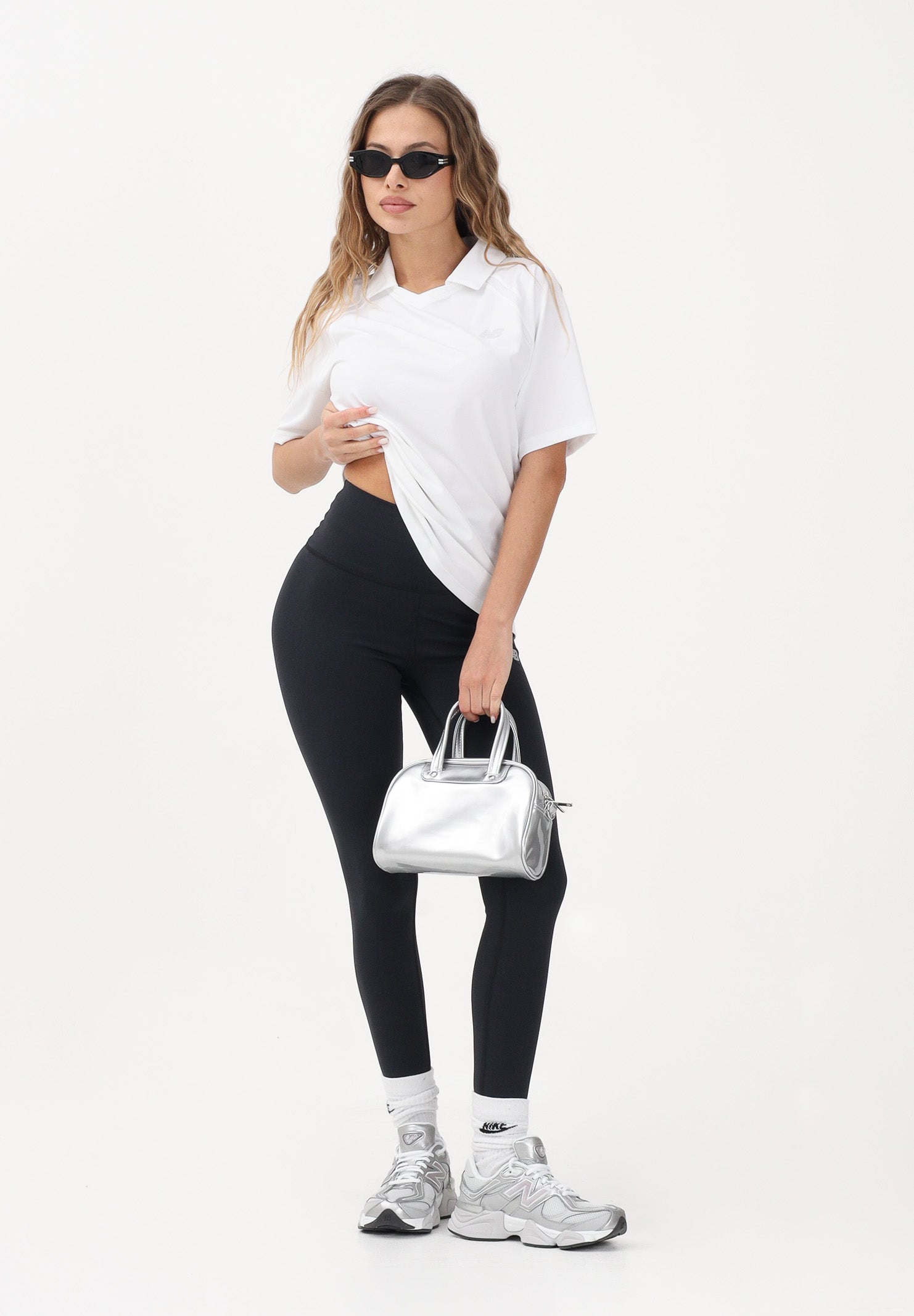 NEW BALANCE Leggings NB Harmony 25" nero da donna WP51112BK . NEW BALANCE