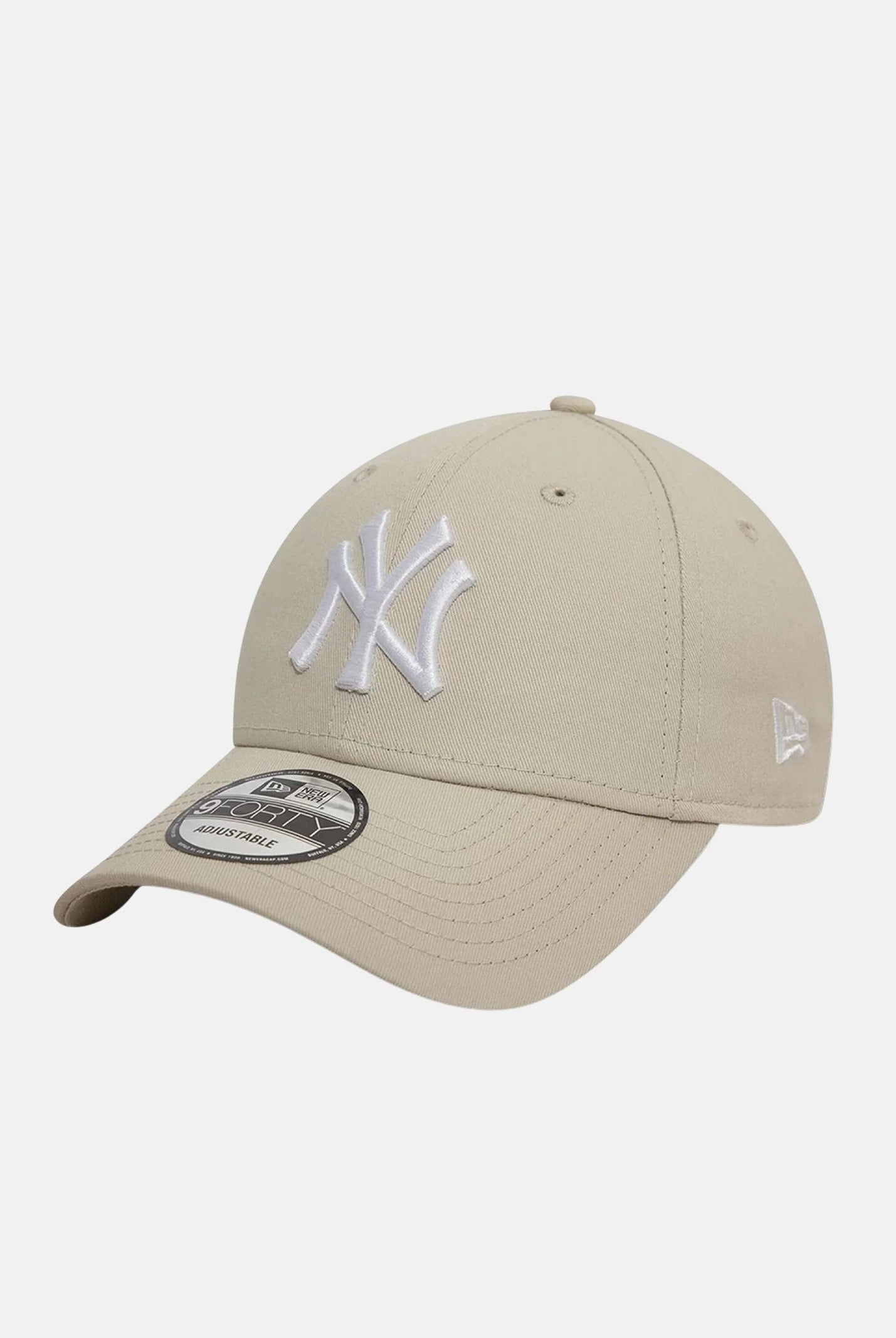 NEW ERA Cappello con visiera New York Yankees League Essential beige per uomo e donna 60471459 . NEW ERA