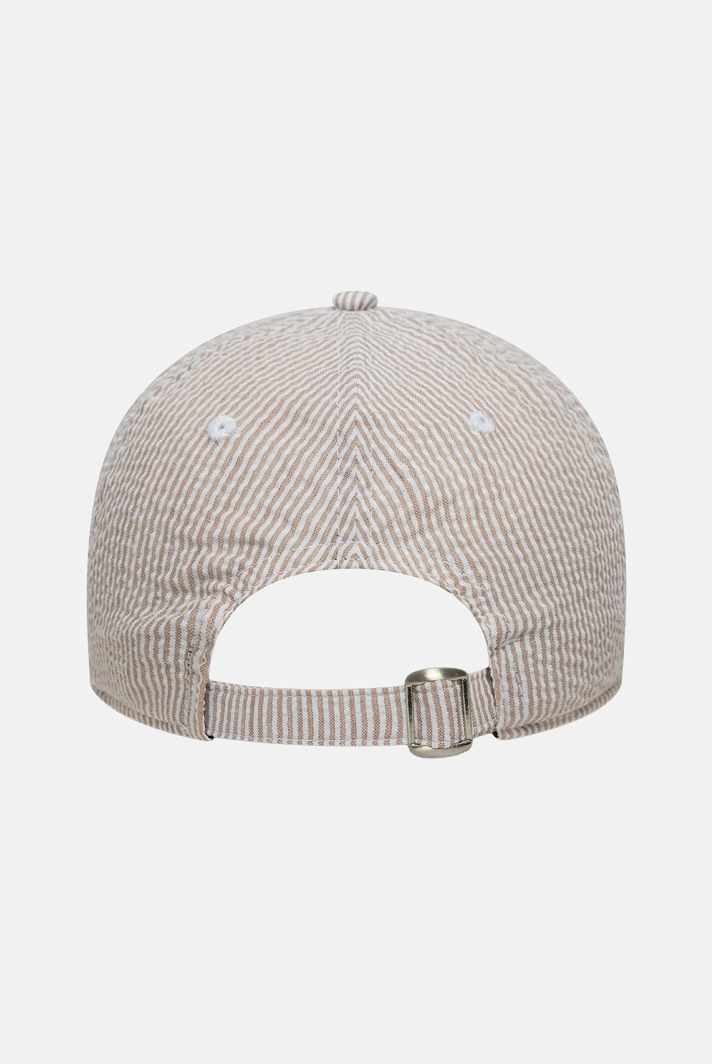 NEW ERA Cappello con visiera 9TWENTY Athletics MLB Seersucker beige per uomo e donna 60667565 . NEW ERA