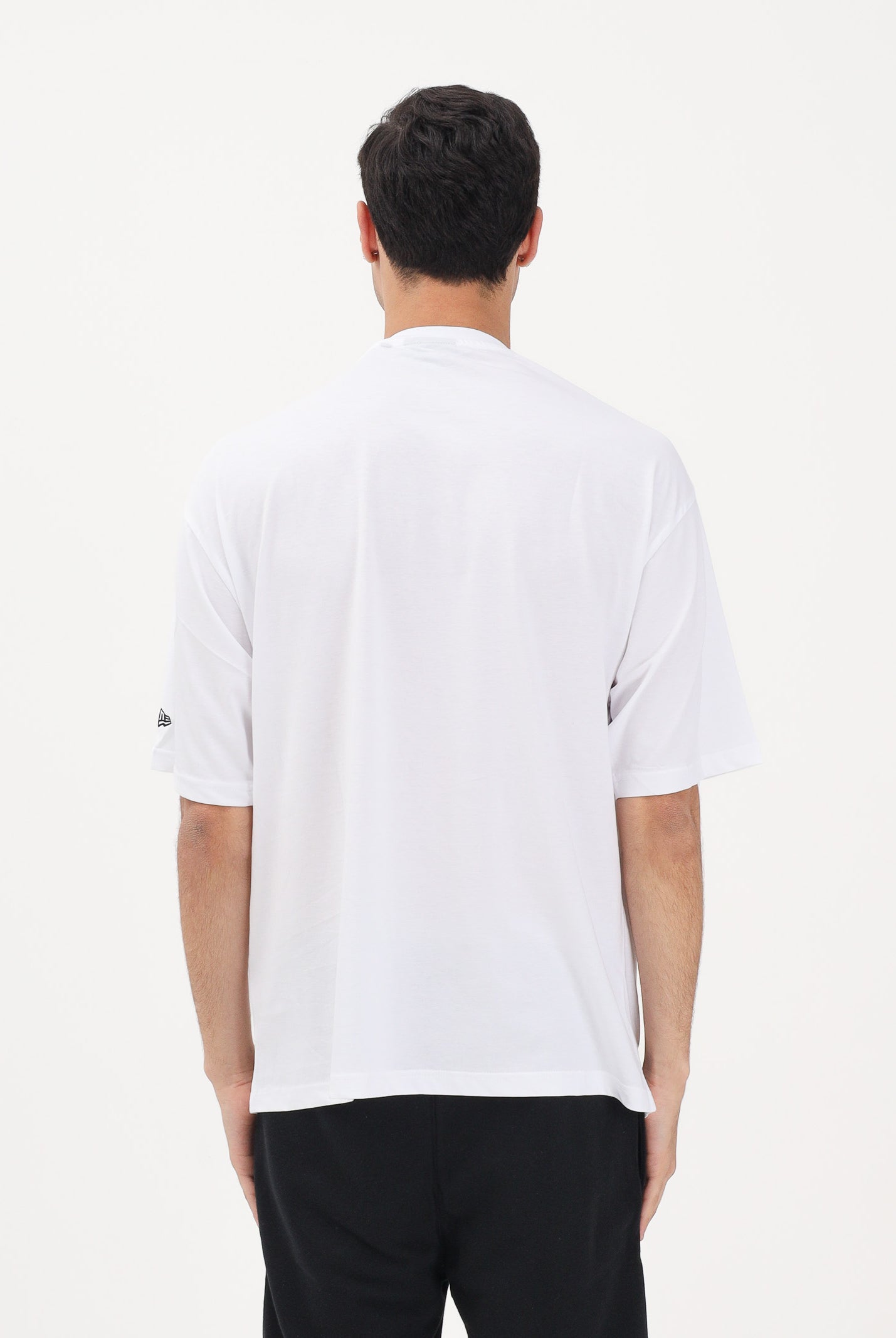 NEW ERA T-shirt a manica corta bianca per uomo e donna con logo 60675748 . NEW ERA