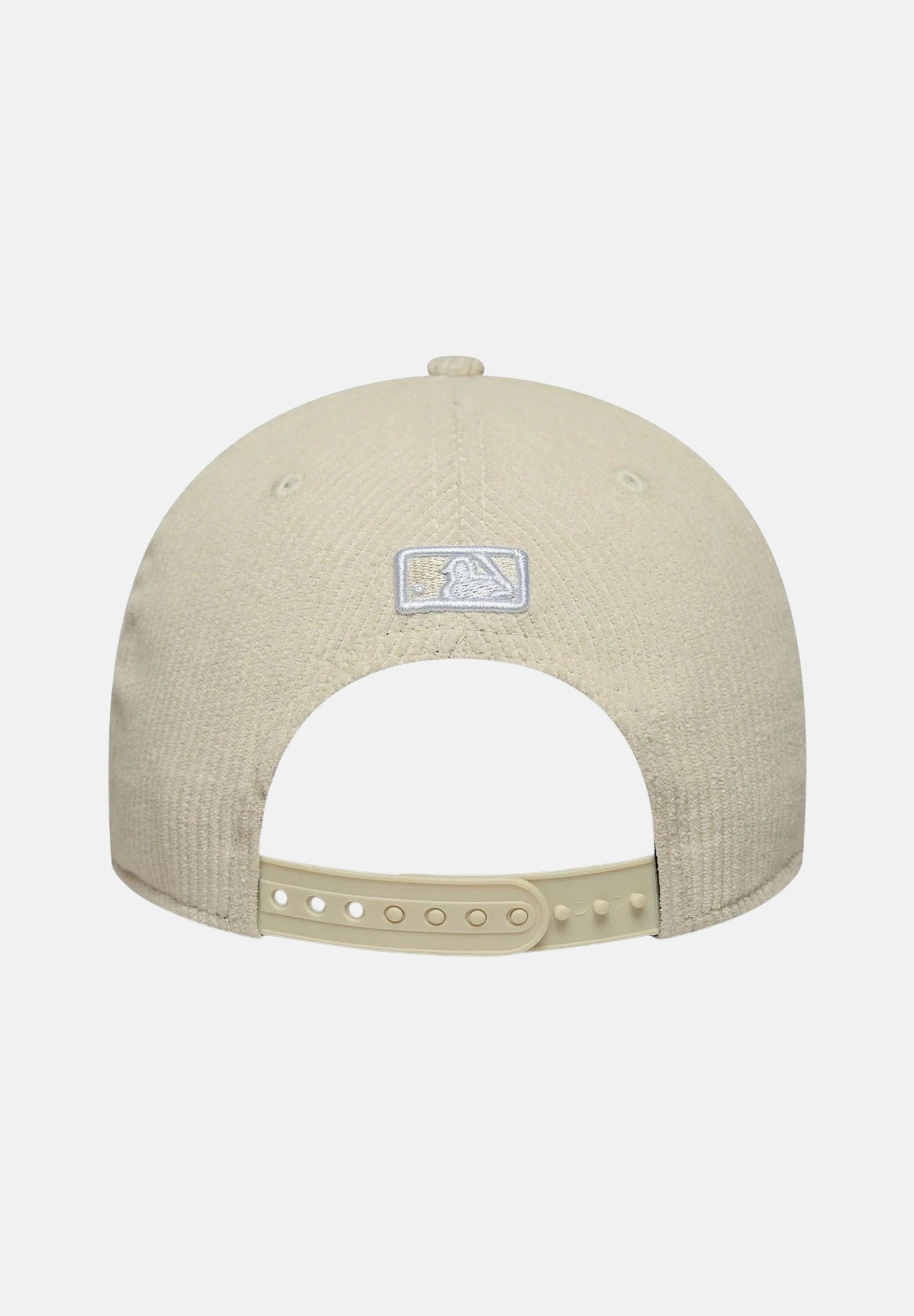 NEW ERA Cappello con visiera 9FORTY M-Crown LA Dodgers MLB in velluto a costine panna per uomo e donna 60691060 . NEW ERA