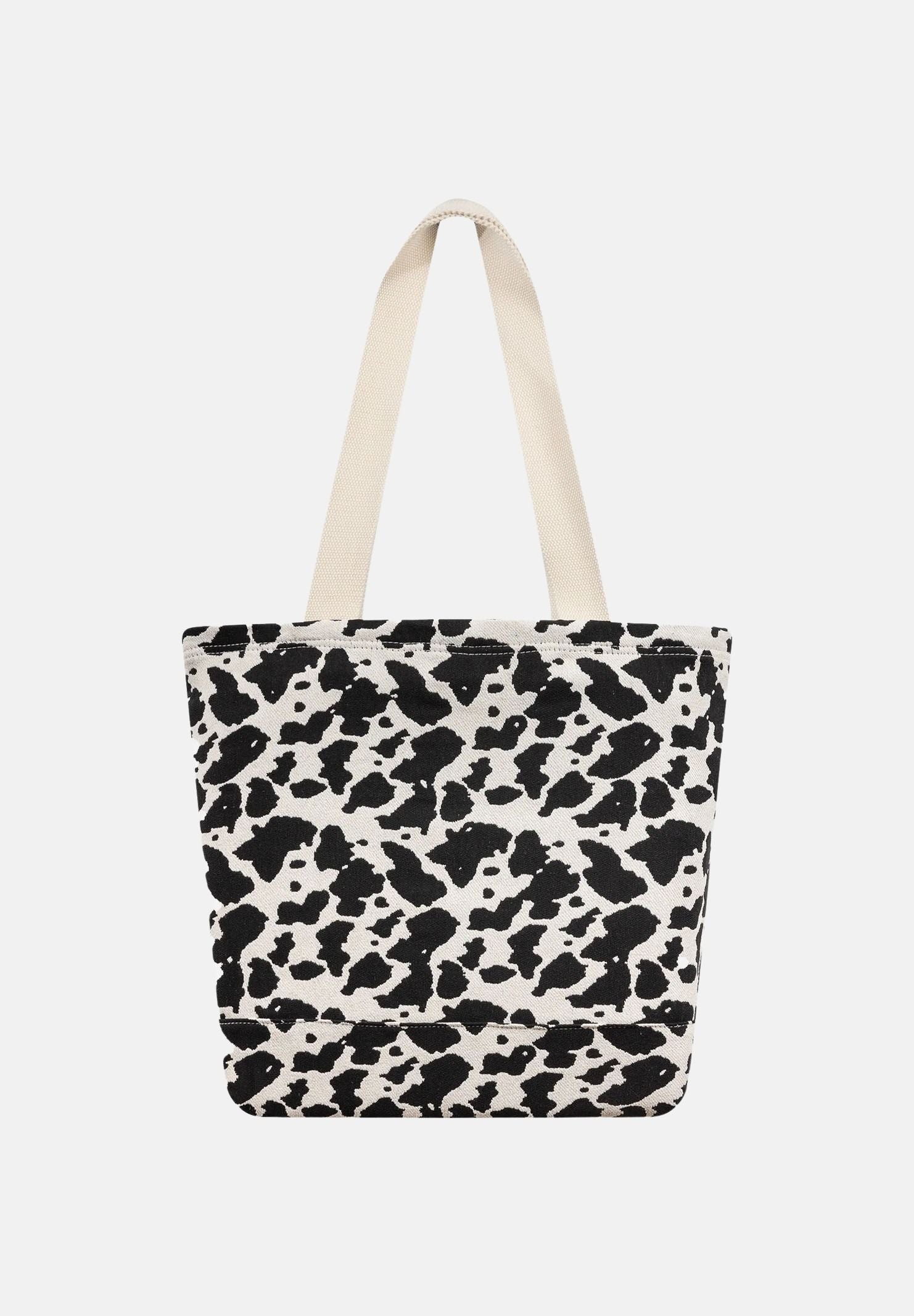 NEW ERA Shopper New York Yankees MLB panna e nera da donna con stampa cow 60771254 . NEW ERA