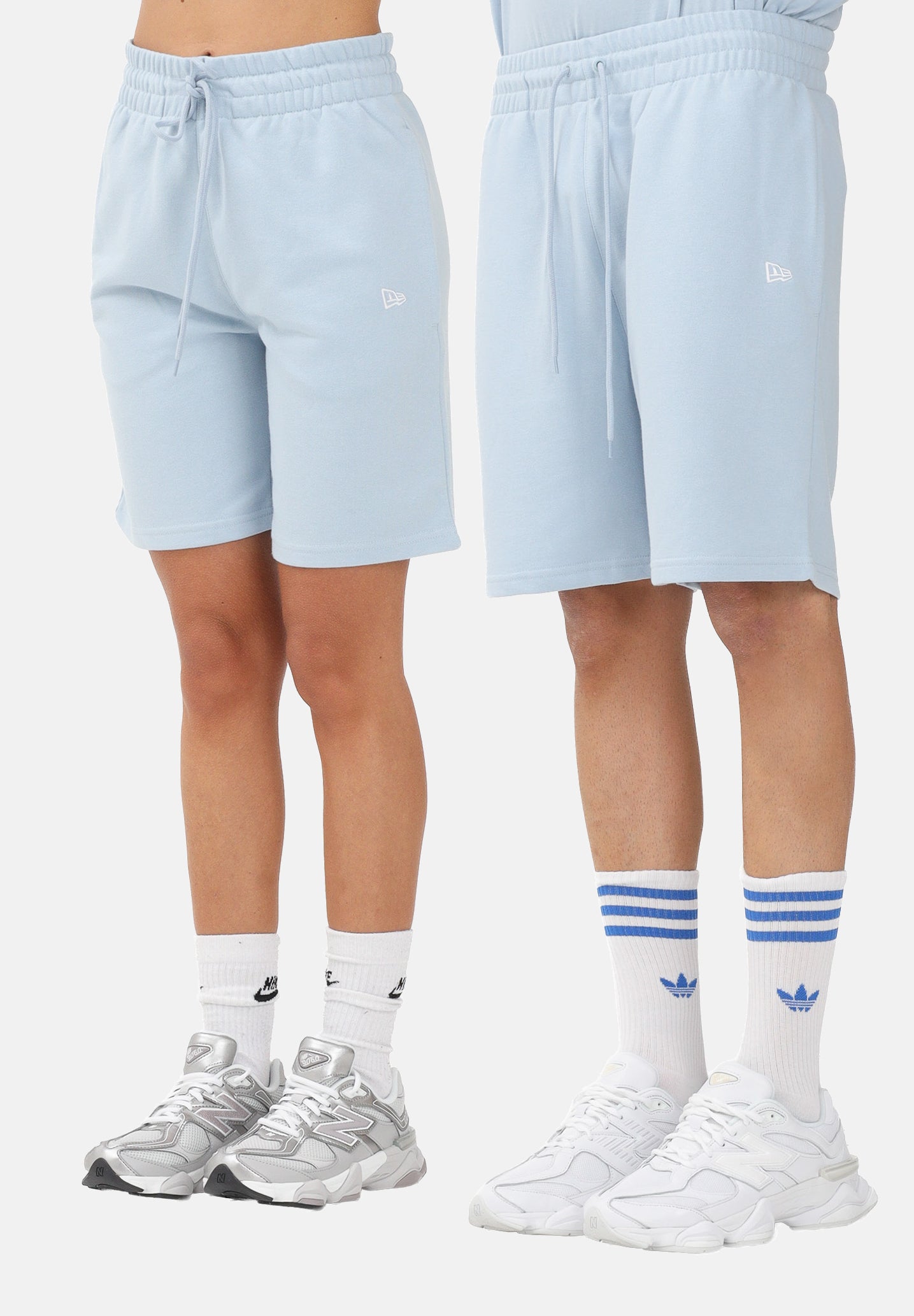 NEW ERA Shorts sportivo New York Yankees MLB League Essential Midi azzurro per uomo e donna 60771494 . NEW ERA