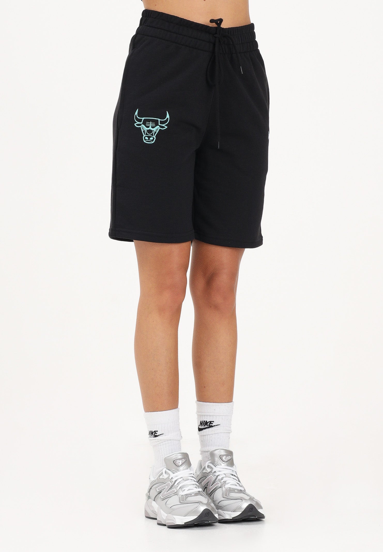 NEW ERA Shorts sportivo Chicago Bulls NBA League Essential nero per uomo e donna 60771520 . NEW ERA