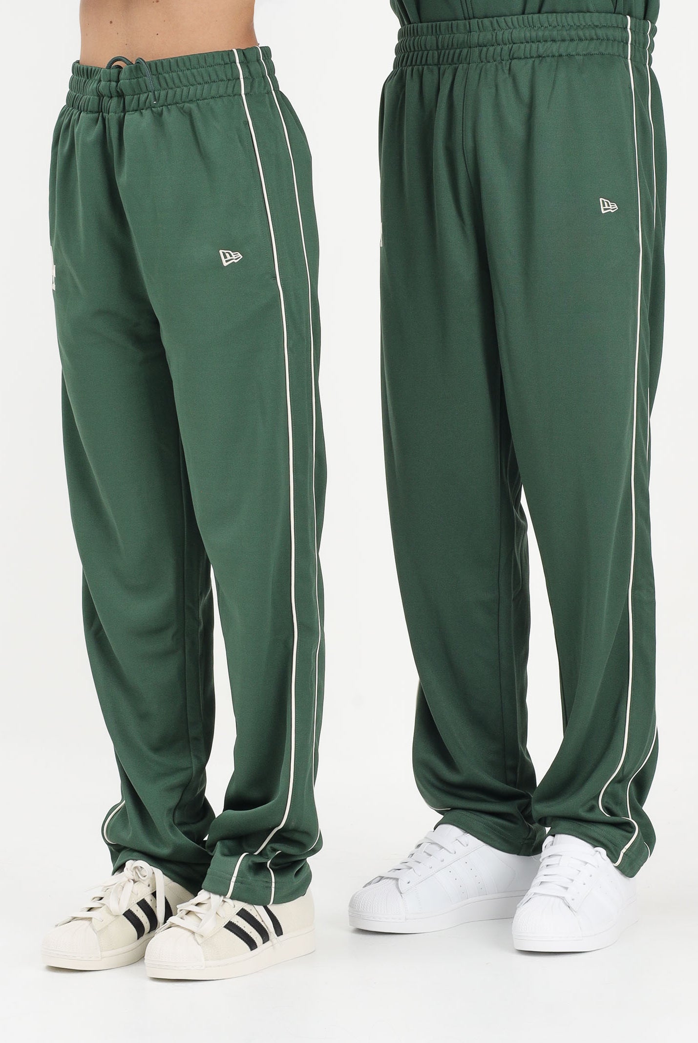 NEW ERA Pantalone sportivo LA Dodgers MLB Piping verde per uomo e donna 60771581 . NEW ERA