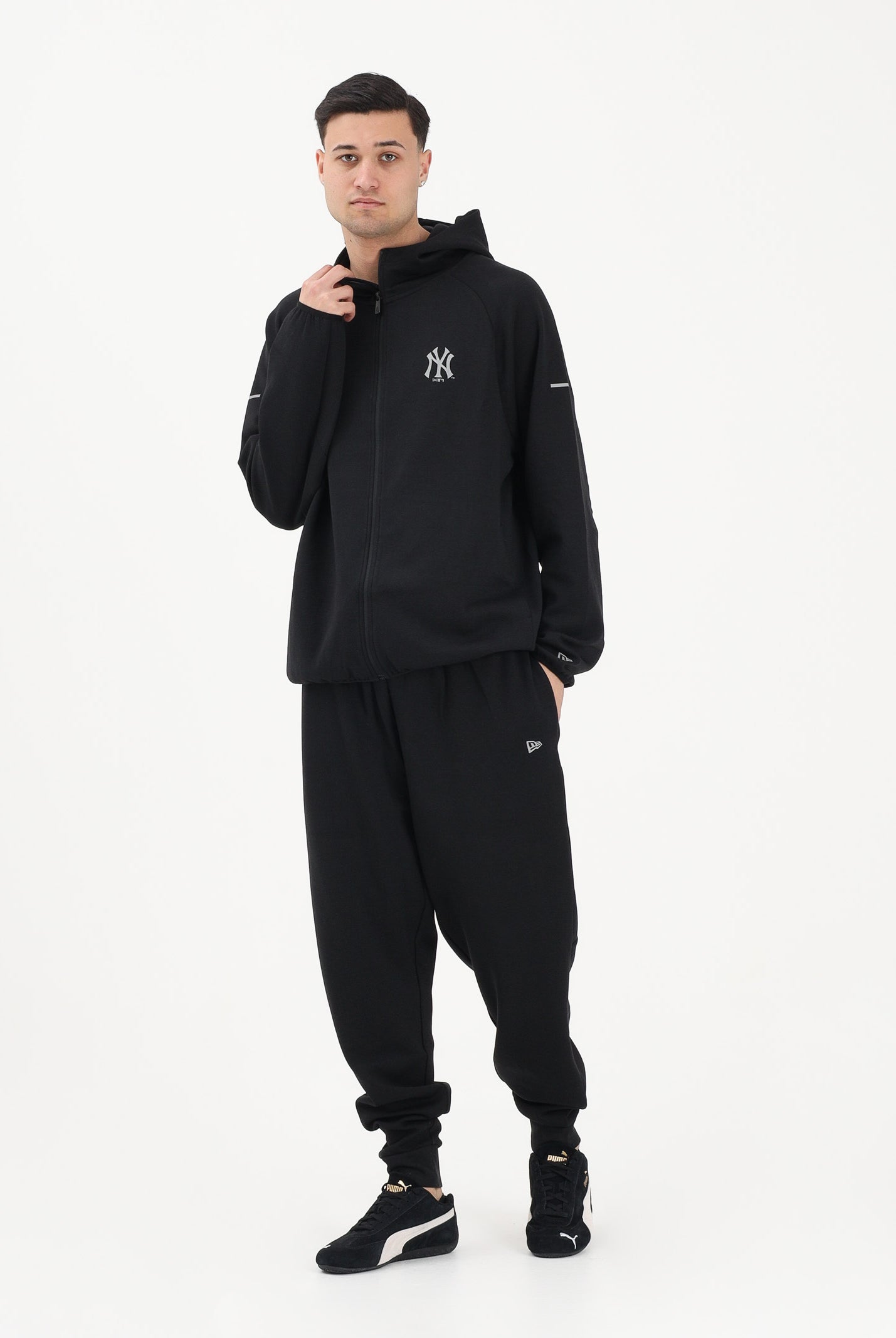 NEW ERA Pantalone sportivo New York Yankees MLB nero da uomo 60771656 . NEW ERA