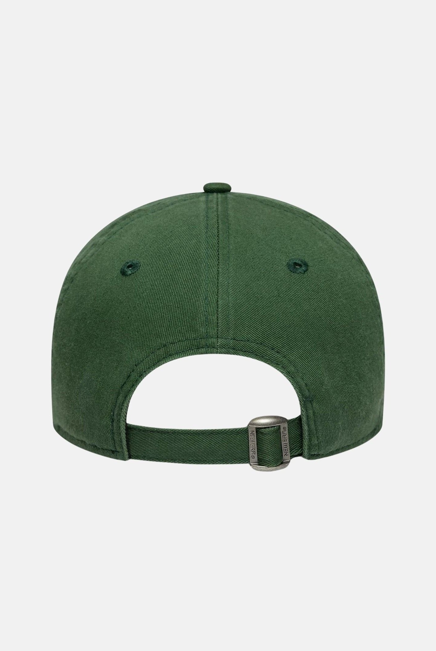 NEW ERA Cappello con visiera 9TWENTY LA Dodgers MLB Washed Script verde per uomo e donna 60771812 . NEW ERA