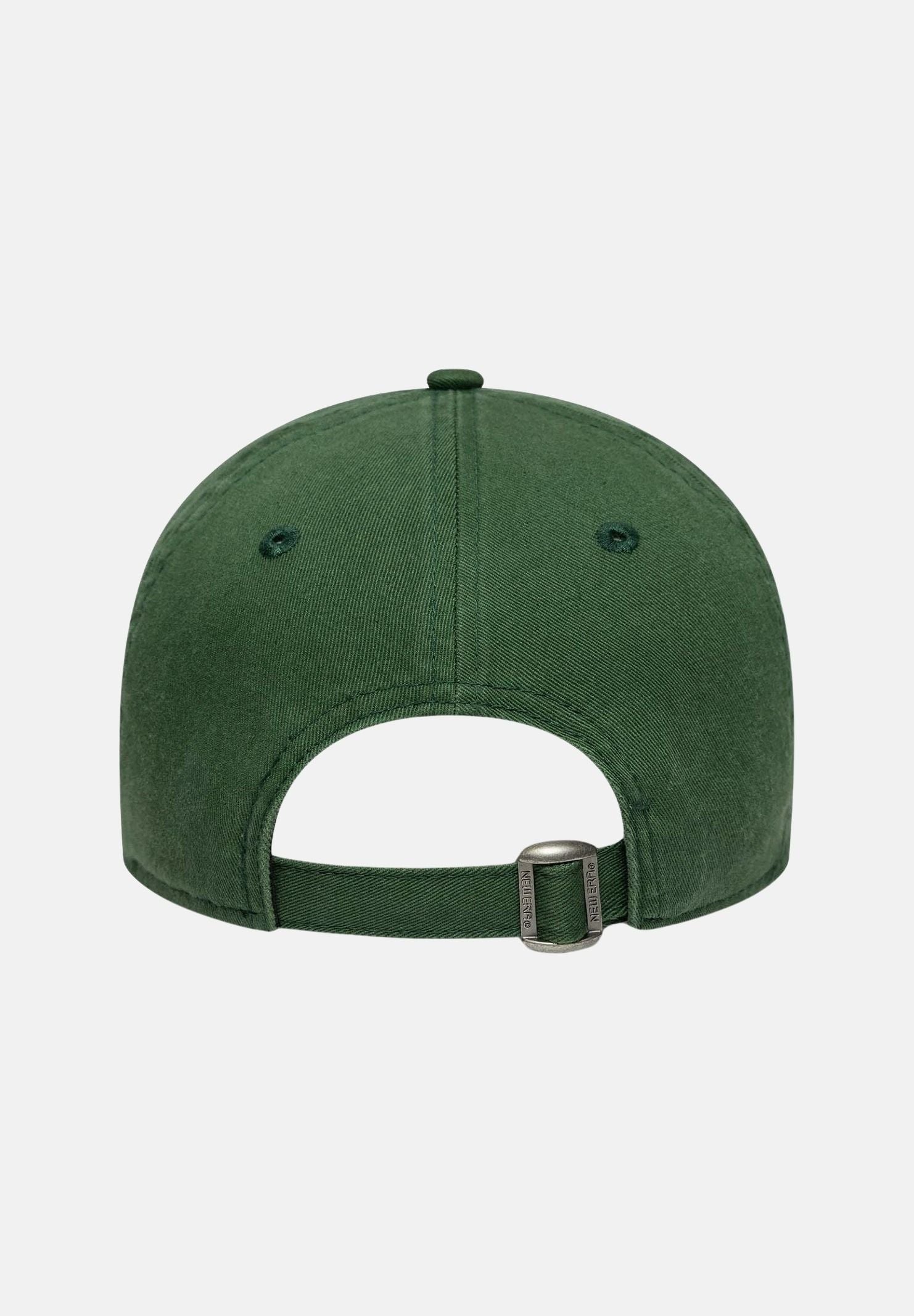 NEW ERA Cappello con visiera 9TWENTY LA Dodgers MLB Washed Script verde per uomo e donna 60771812 . NEW ERA