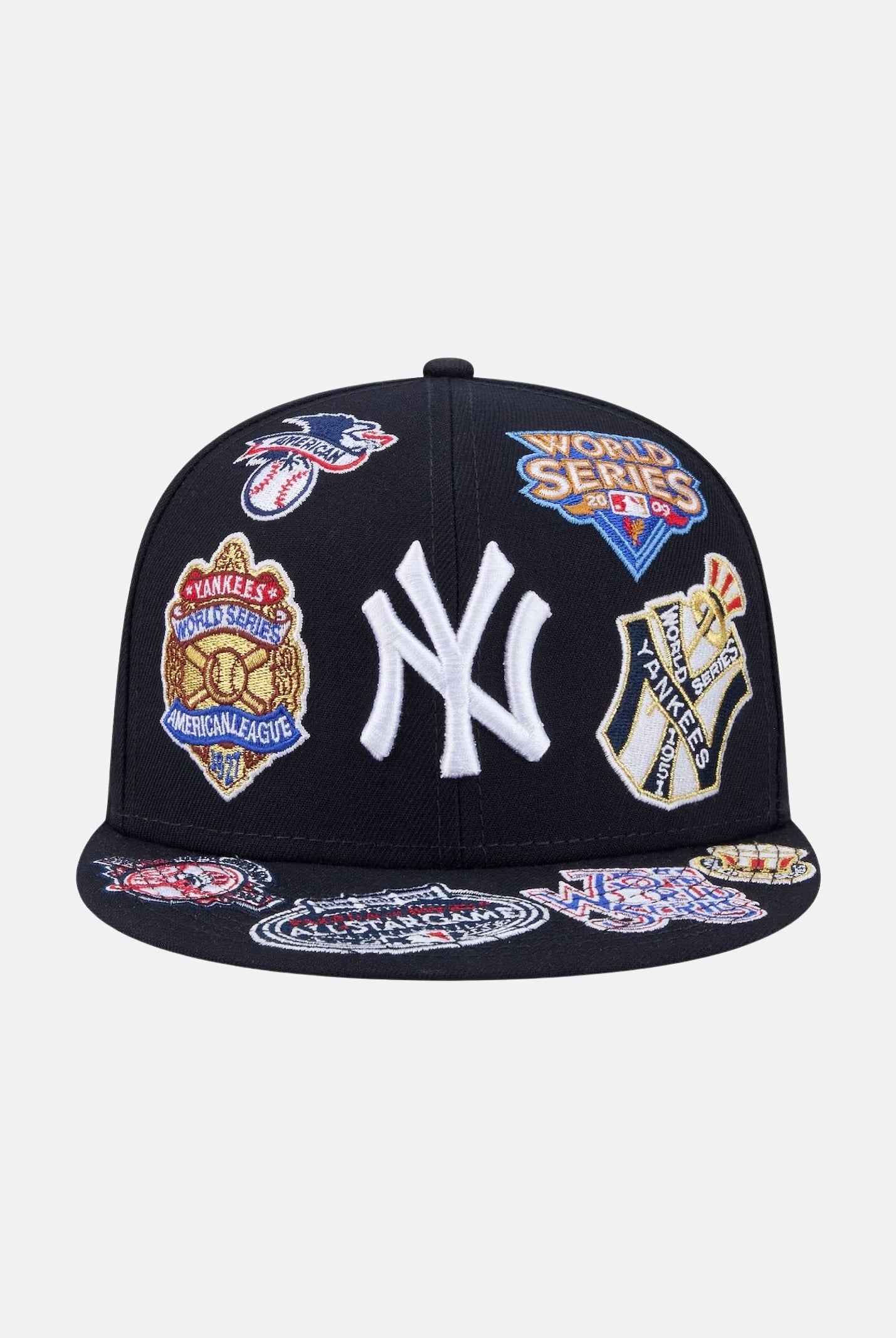 NEW ERA Cappello con visiera New York Yankees MLB All Over Team 59FIFTY blu da uomo 60803445 . NEW ERA