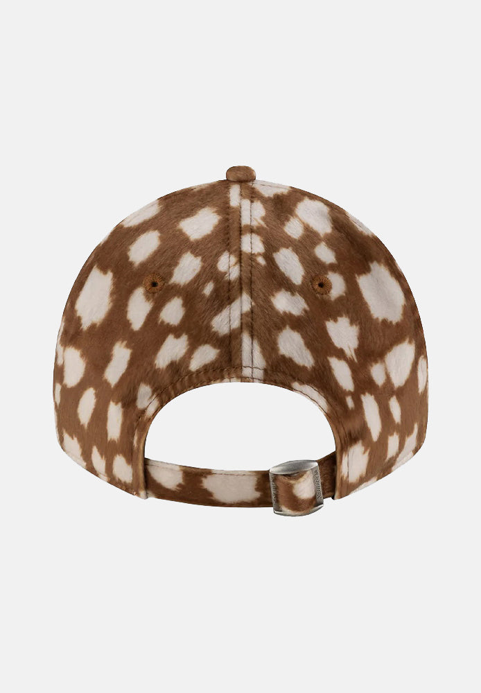 NEW ERA Cappello con visiera Animal Print 9Twenty Los Angeles Dodgers cammello per donna 60844105 . NEW ERA