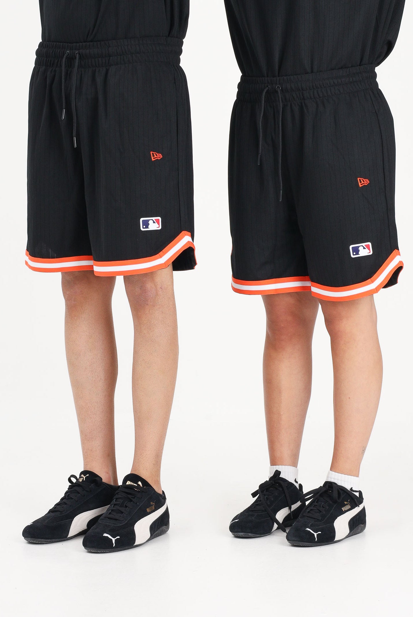 NEW ERA Shorts sportivo Oversized New York Mets MLB Arch nero per uomo e donna 60856132 . NEW ERA