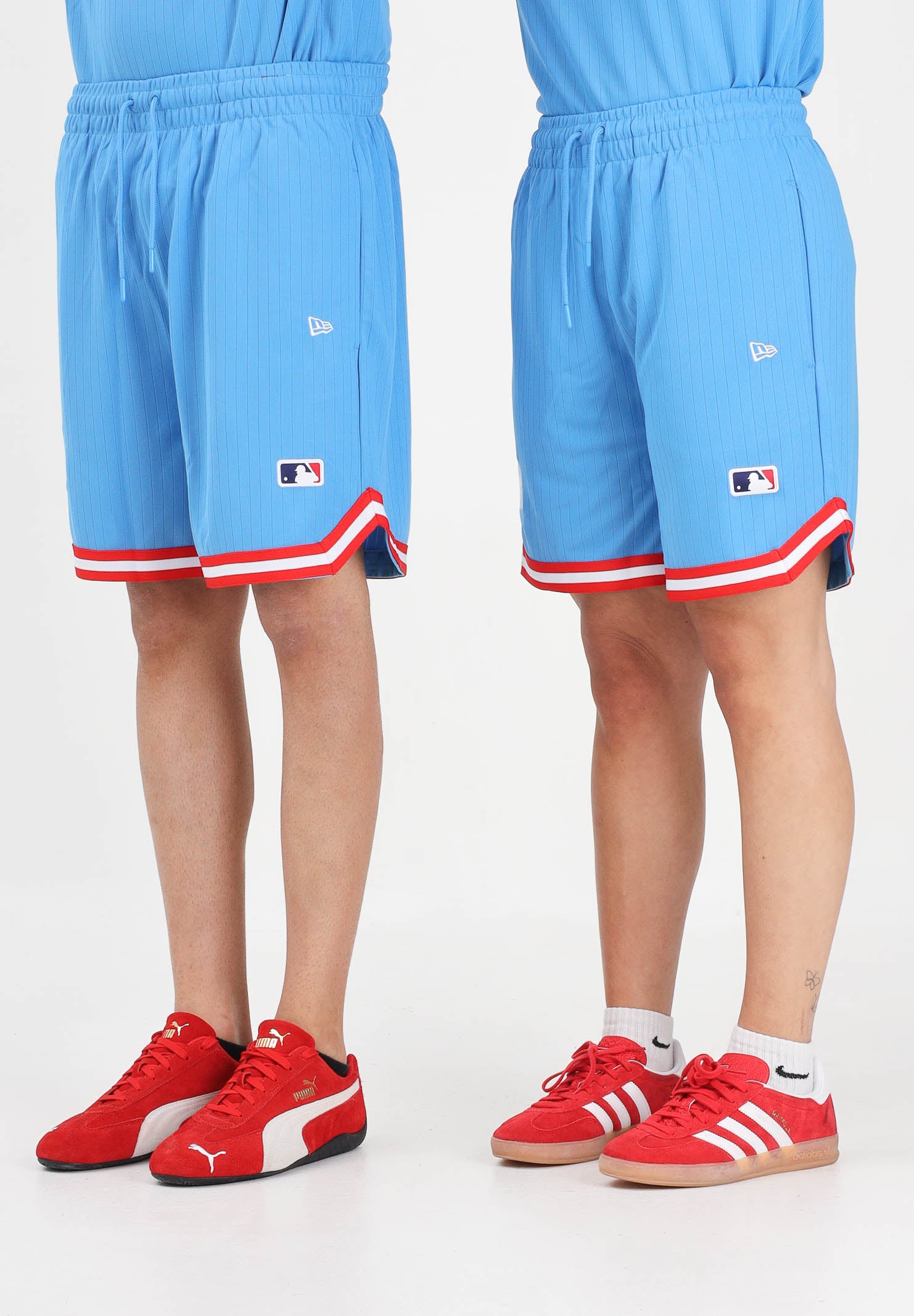 NEW ERA Shorts sportivo MLB Arch New York Yankees azzurro per uomo e donna 60856134 . NEW ERA