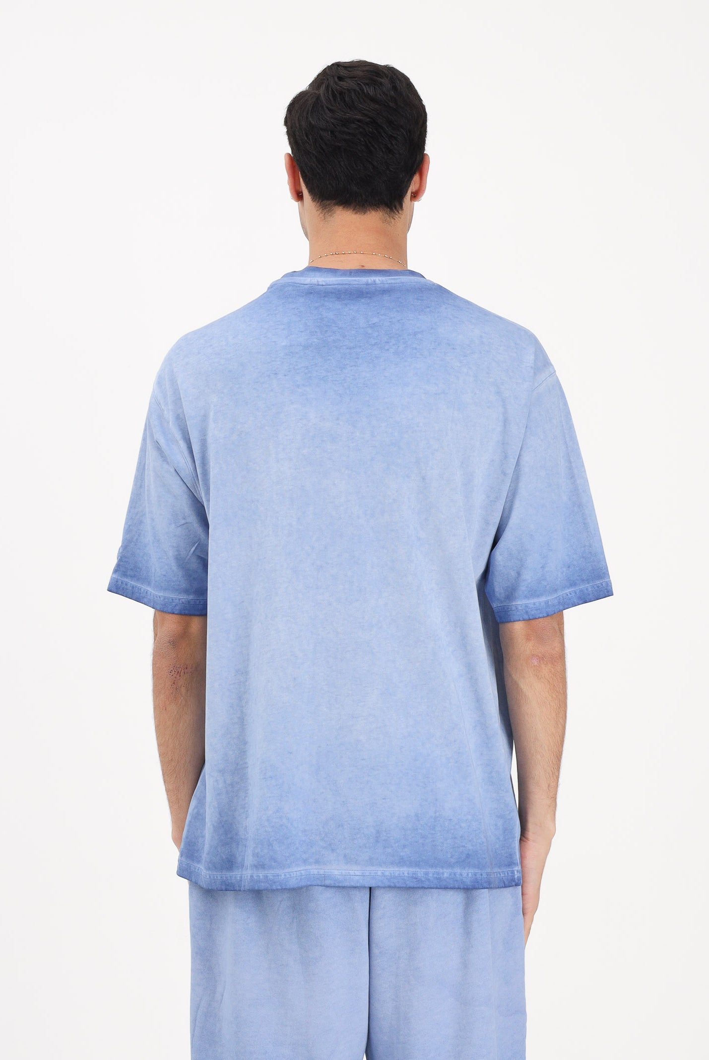 NEW ERA T-shirt a manica corta LA Dodgers MLB Washed Logo blu per uomo e donna 60856137 . NEW ERA