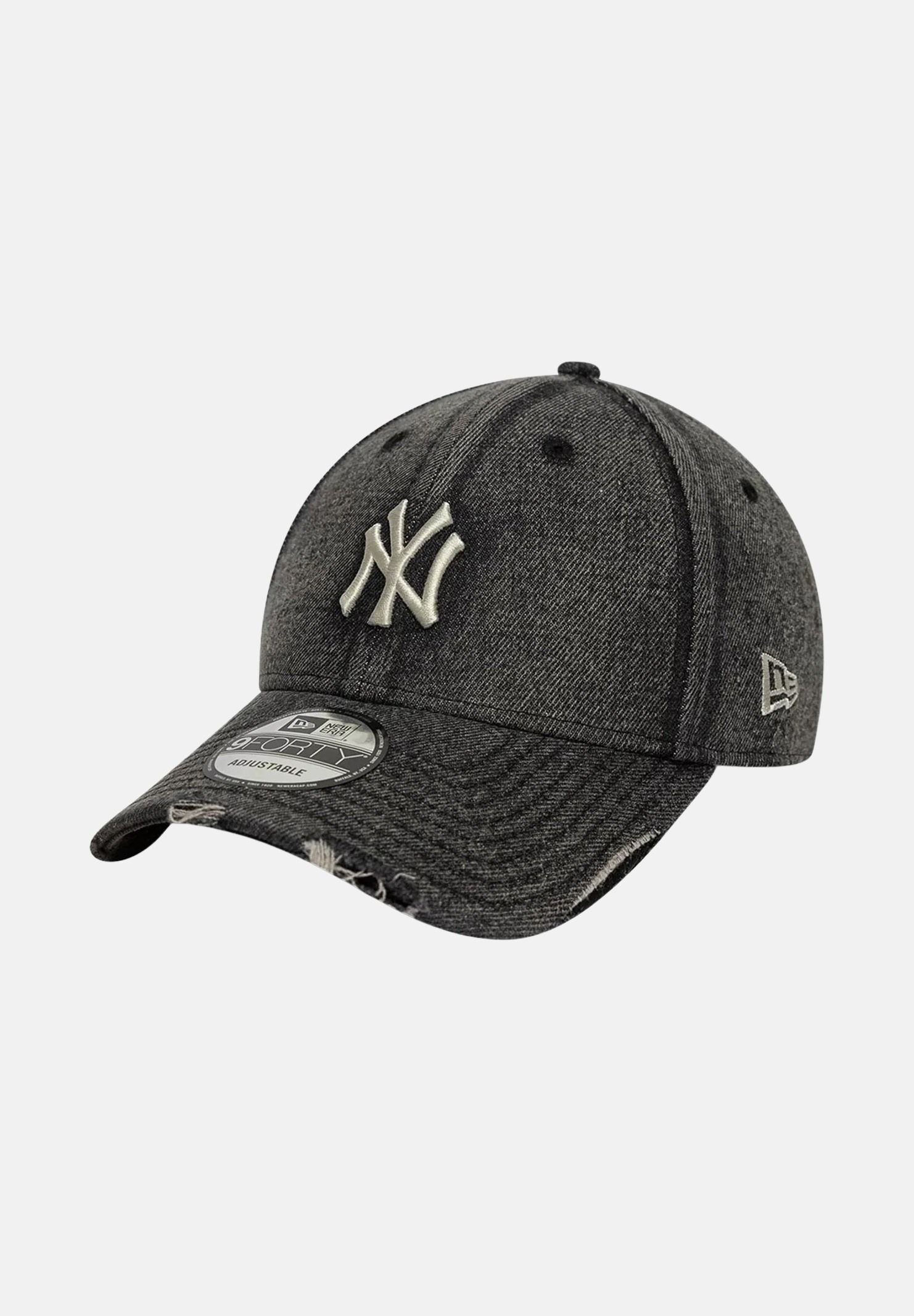 NEW ERA Cappello con visiera 9FORTY New York Yankees MLB nero per uomo e donna 60856239 . NEW ERA