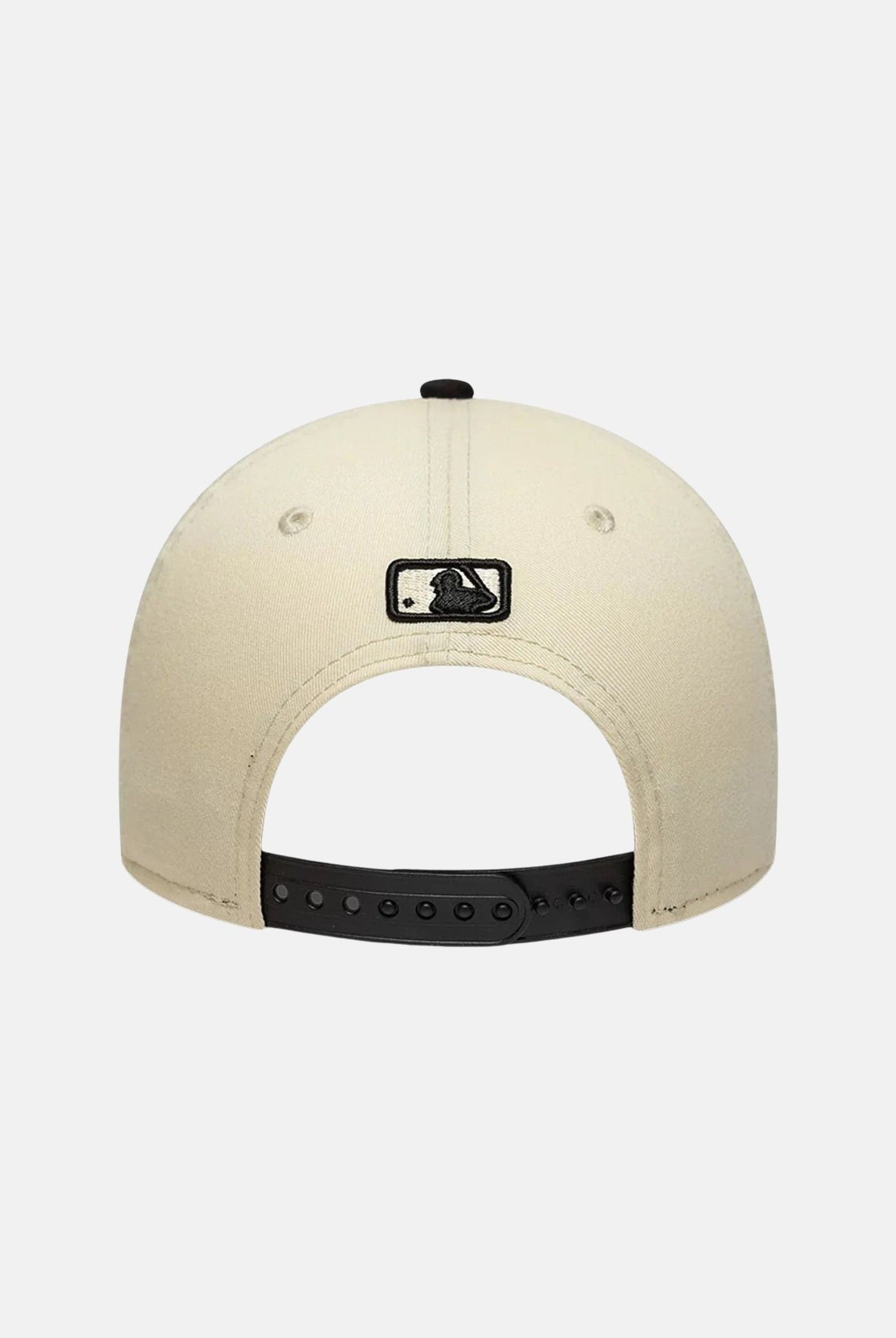 NEW ERA Cappello con visiera MLB Side Script New York 9FORTY M-Crown beige e nero per uomo e donna 60856245 . NEW ERA