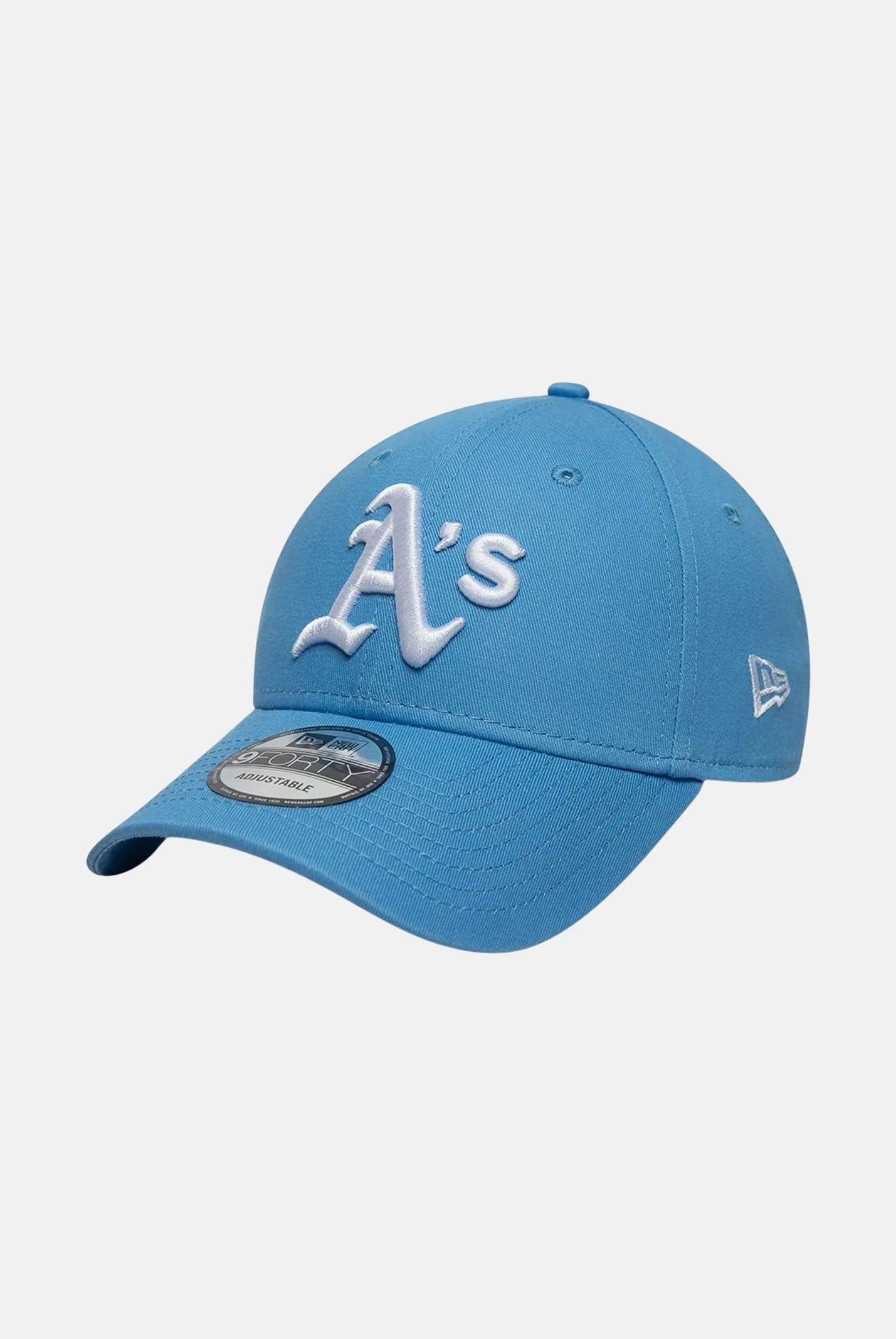 NEW ERA Cappello con visiera Athletics MLB League Essential 9FORTY azzurro per uomo e donna 60856286 . NEW ERA