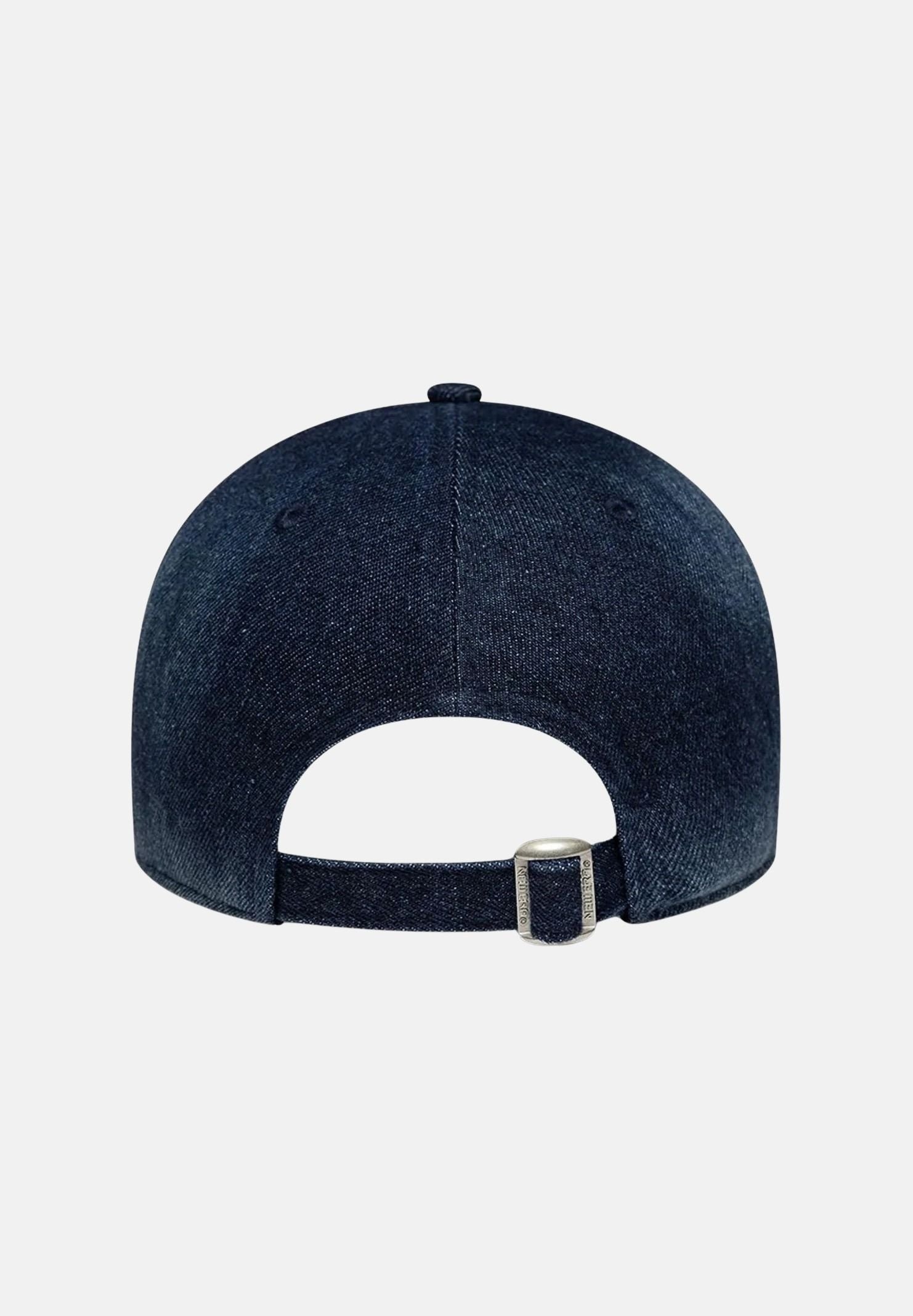 NEW ERA Cappello con visiera 9TWENTY A-Frame New York Yankees MLB in denim blu per uomo e donna 60856302 . NEW ERA