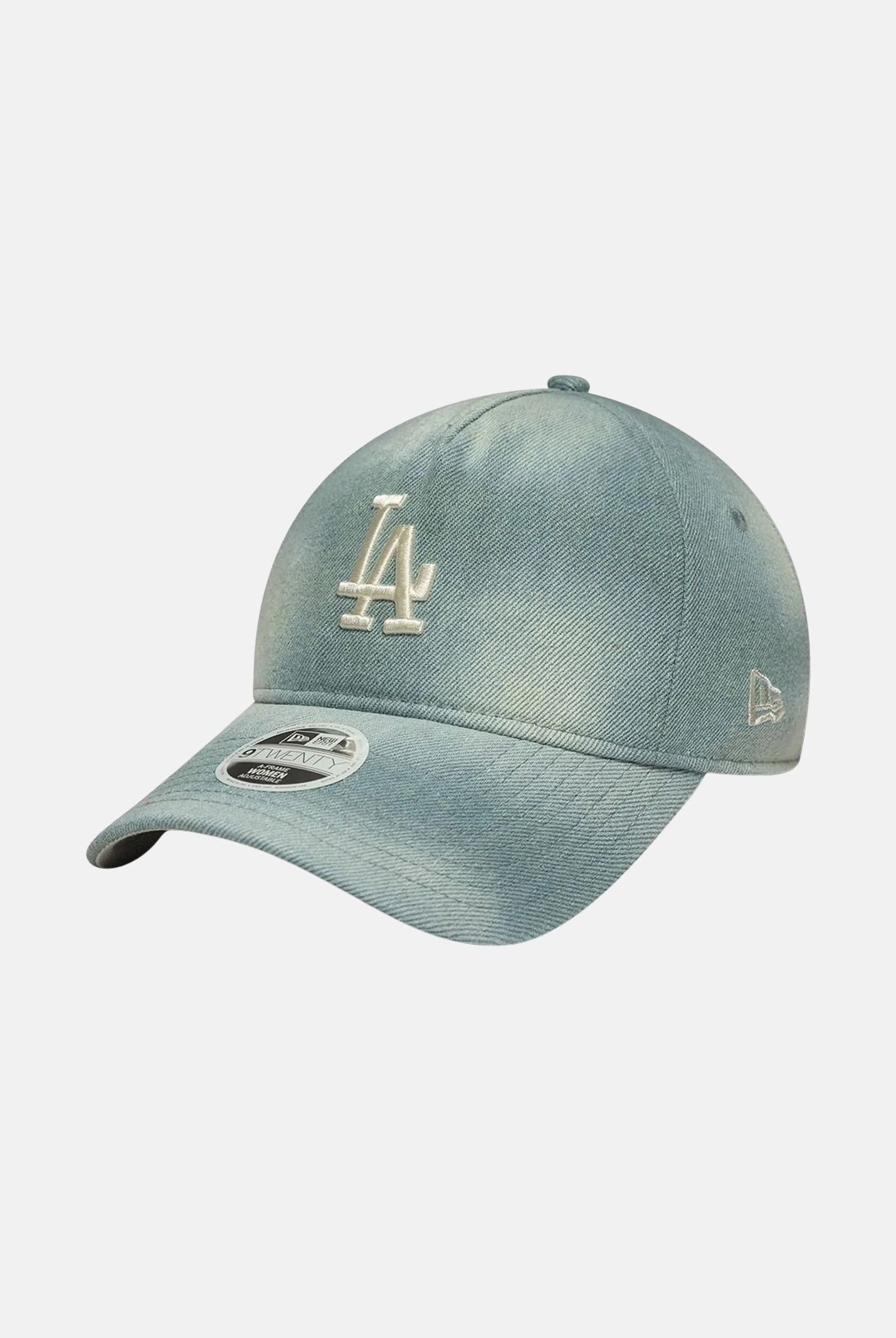 NEW ERA Cappello con visiera 9TWENTY A-Frame LA Dodgers MLB in denim per uomo e donna 60856319 . NEW ERA