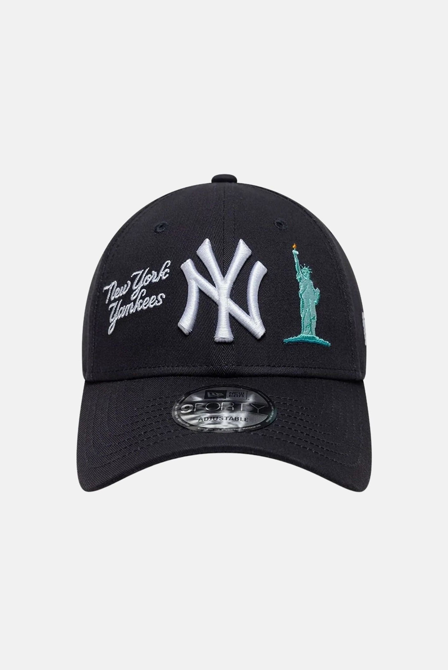 NEW ERA Cappello con visiera 9FORTY New York Yankees MLB City Icon blu per uomo e donna 60856324 . NEW ERA
